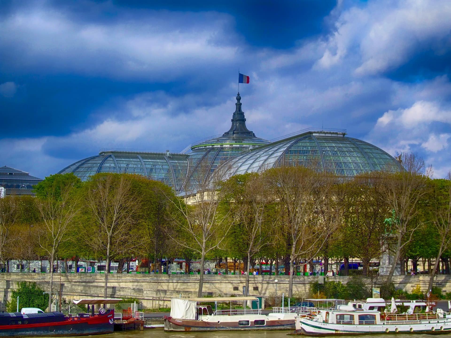 Galeries nationales du grand palais, Paris STOCK
