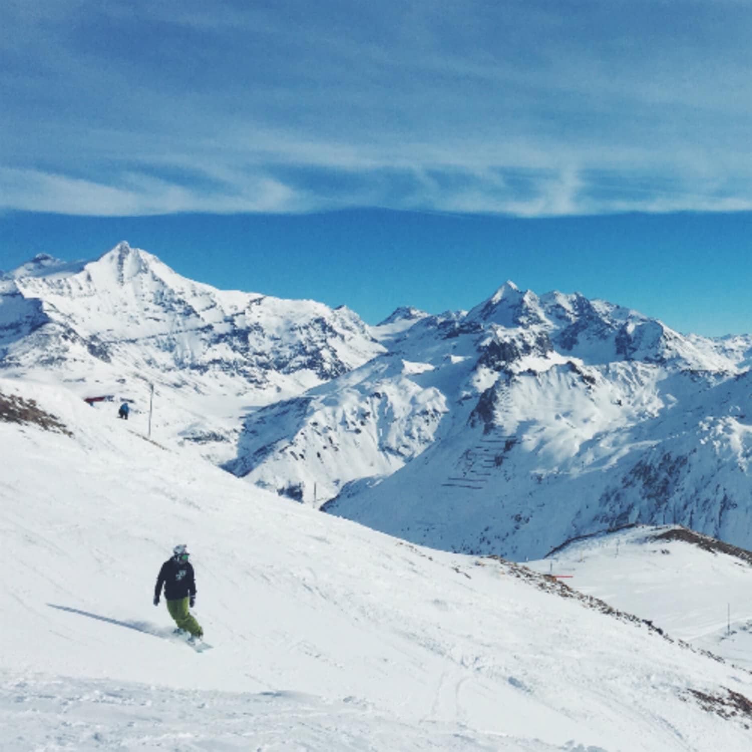 Le ski à Tignes