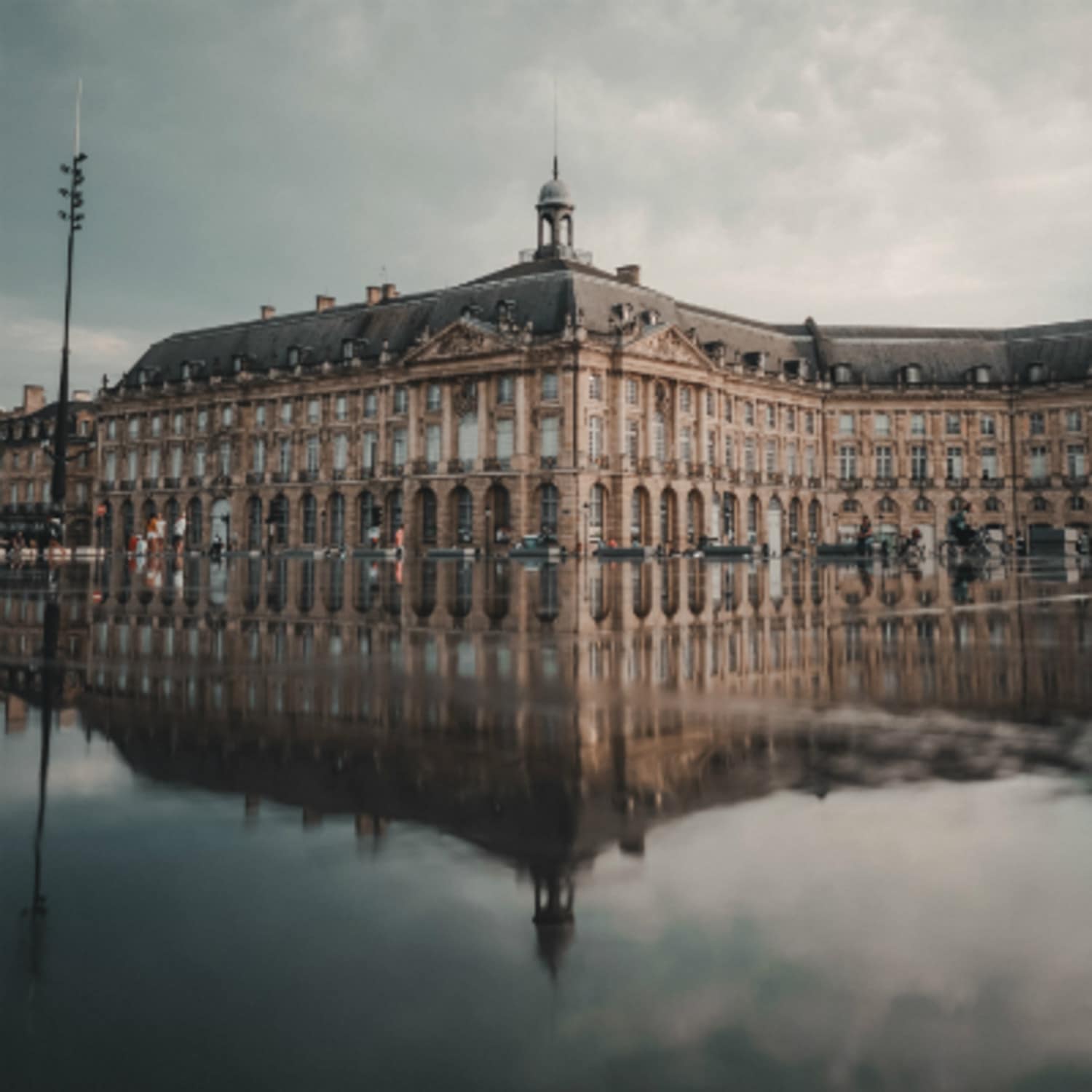 Reflets d'hiver sur Bordeaux