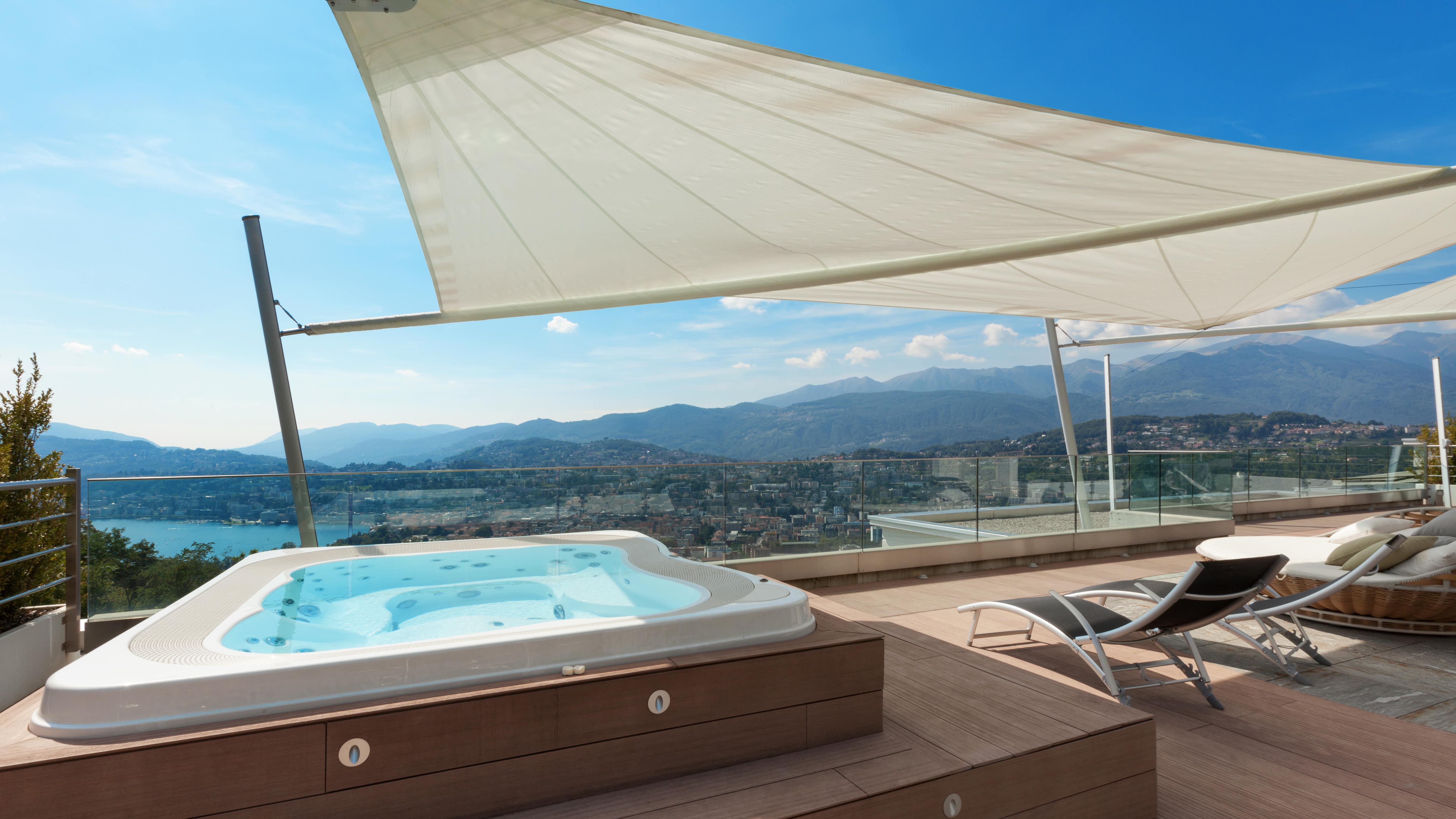 La lavande, dans l’air ou… dans le jacuzzi !