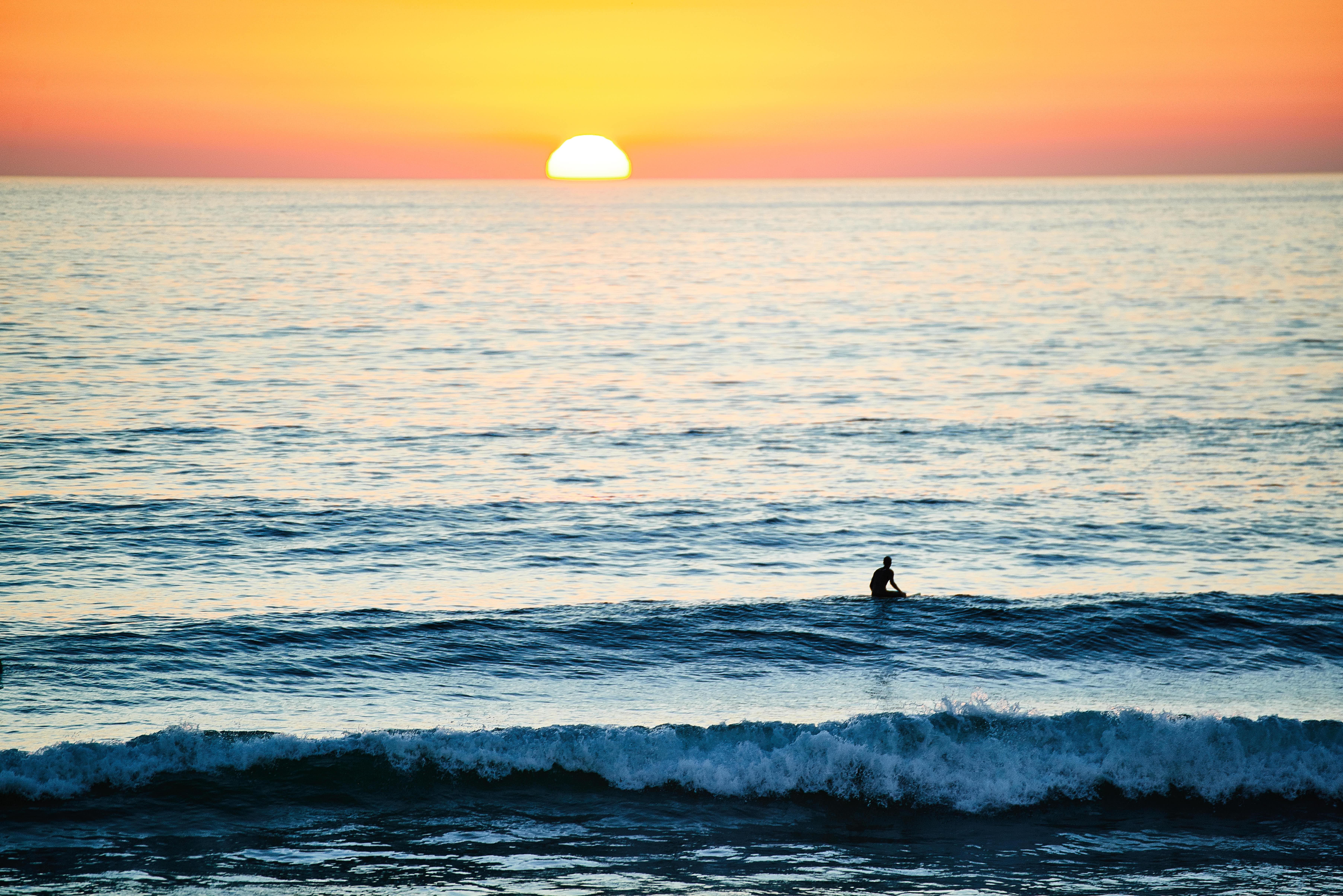 Hossegor beach, France STOCK