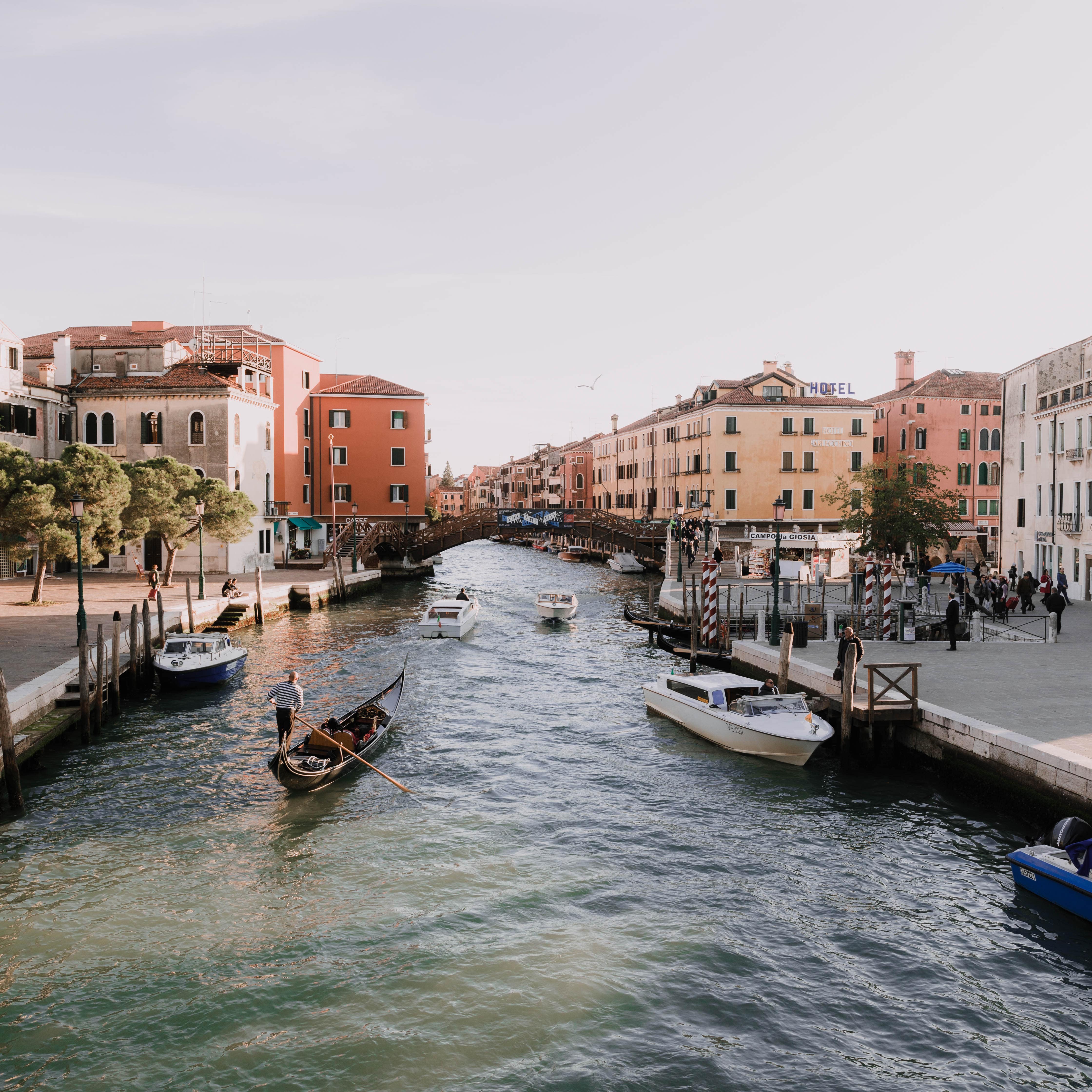 Les gondoles de Venise