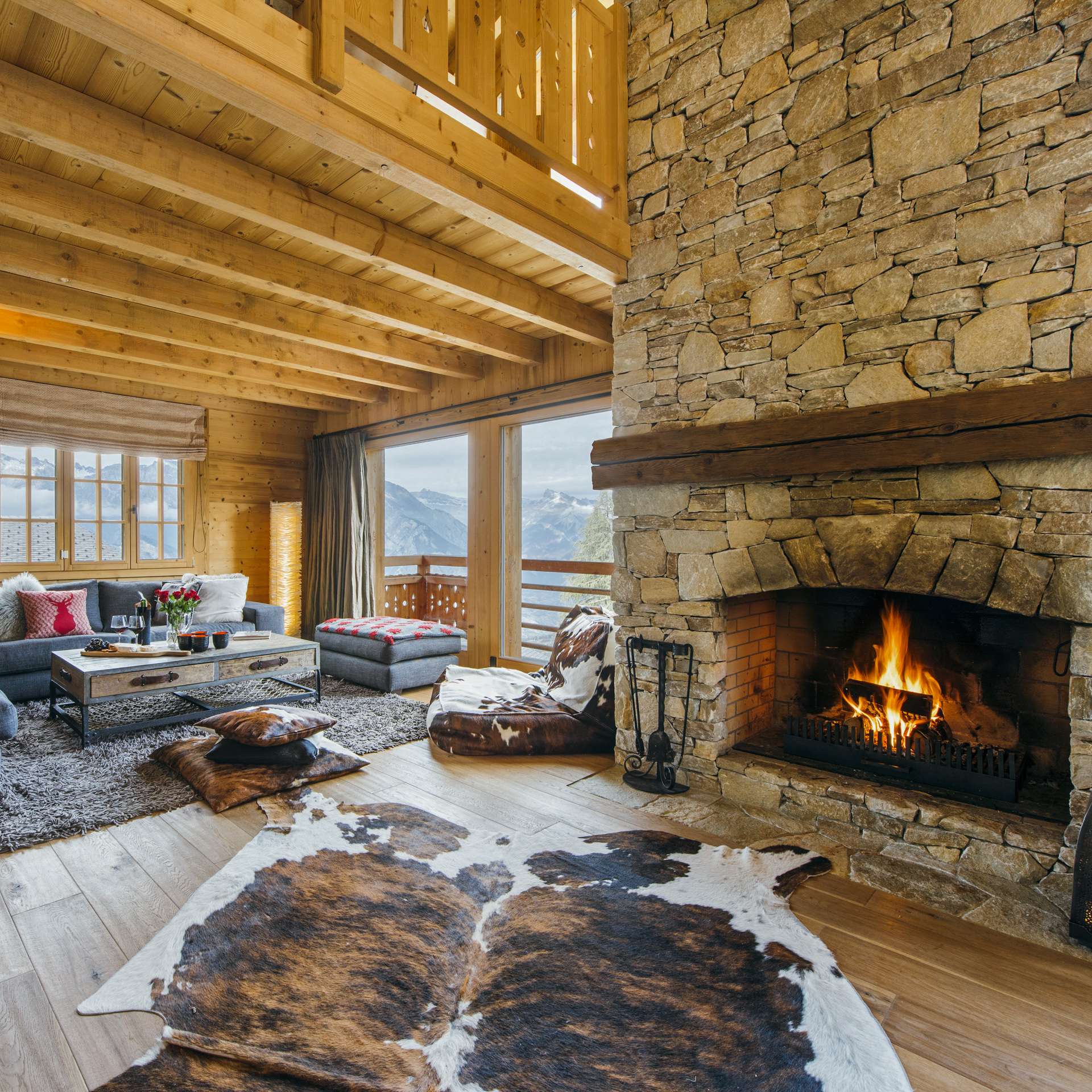 Ski chalet Valais, Switzerland