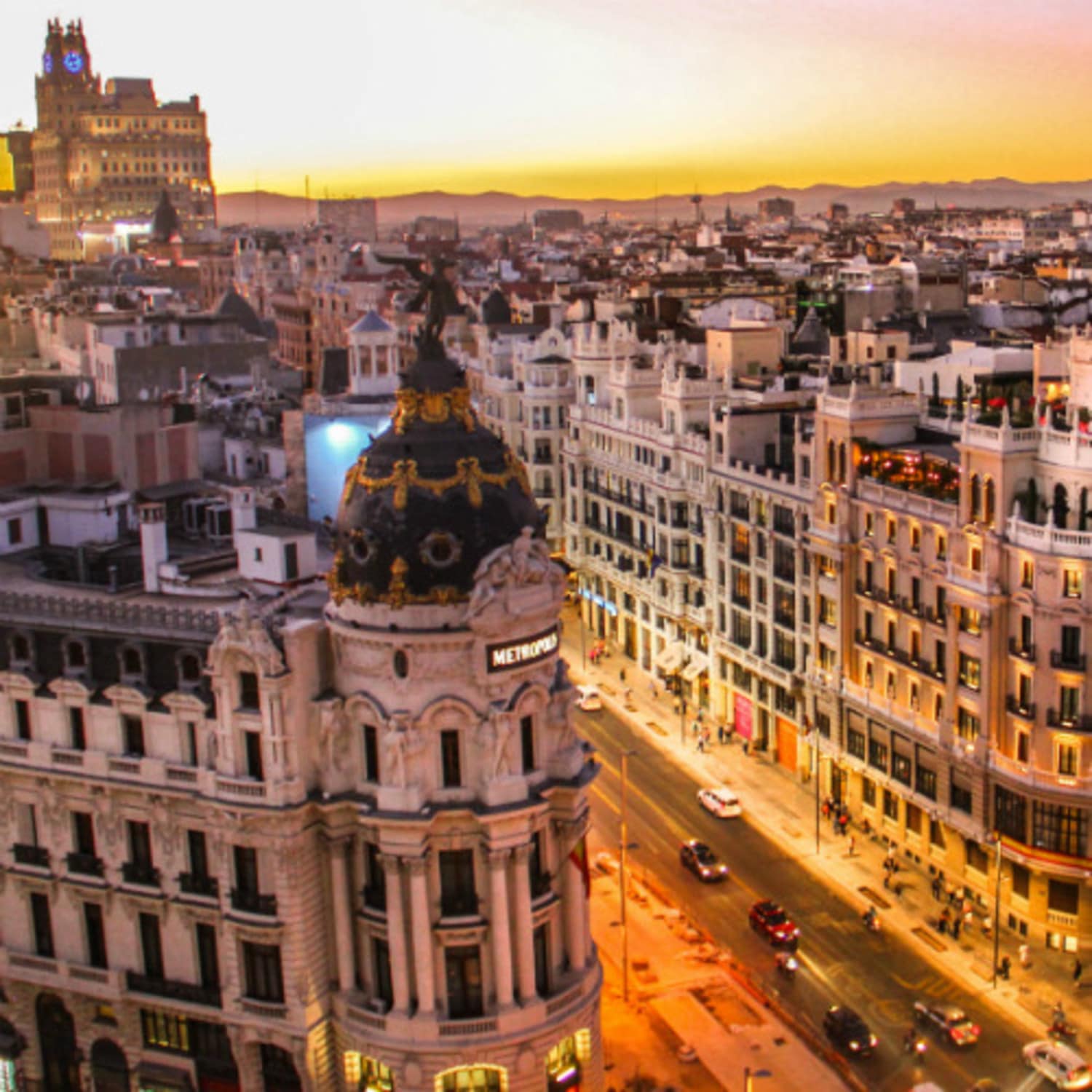 Les toits de Madrid