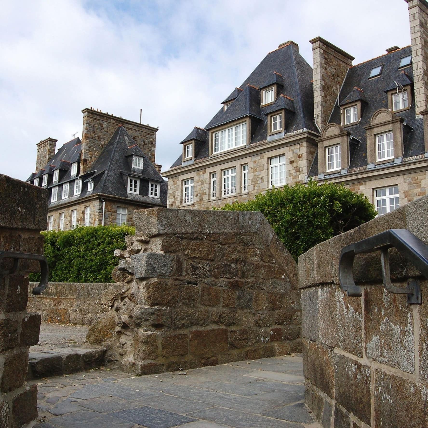 Maisons typiques de Saint-Malo intra-muros
