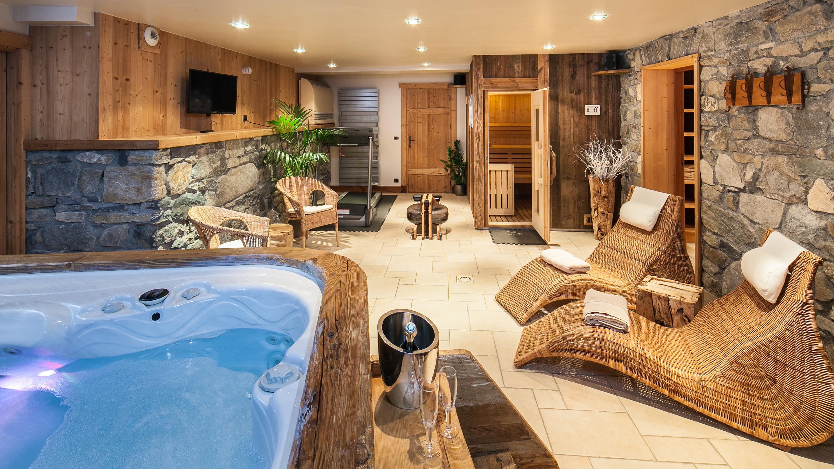 Location avec spa ou jacuzzi