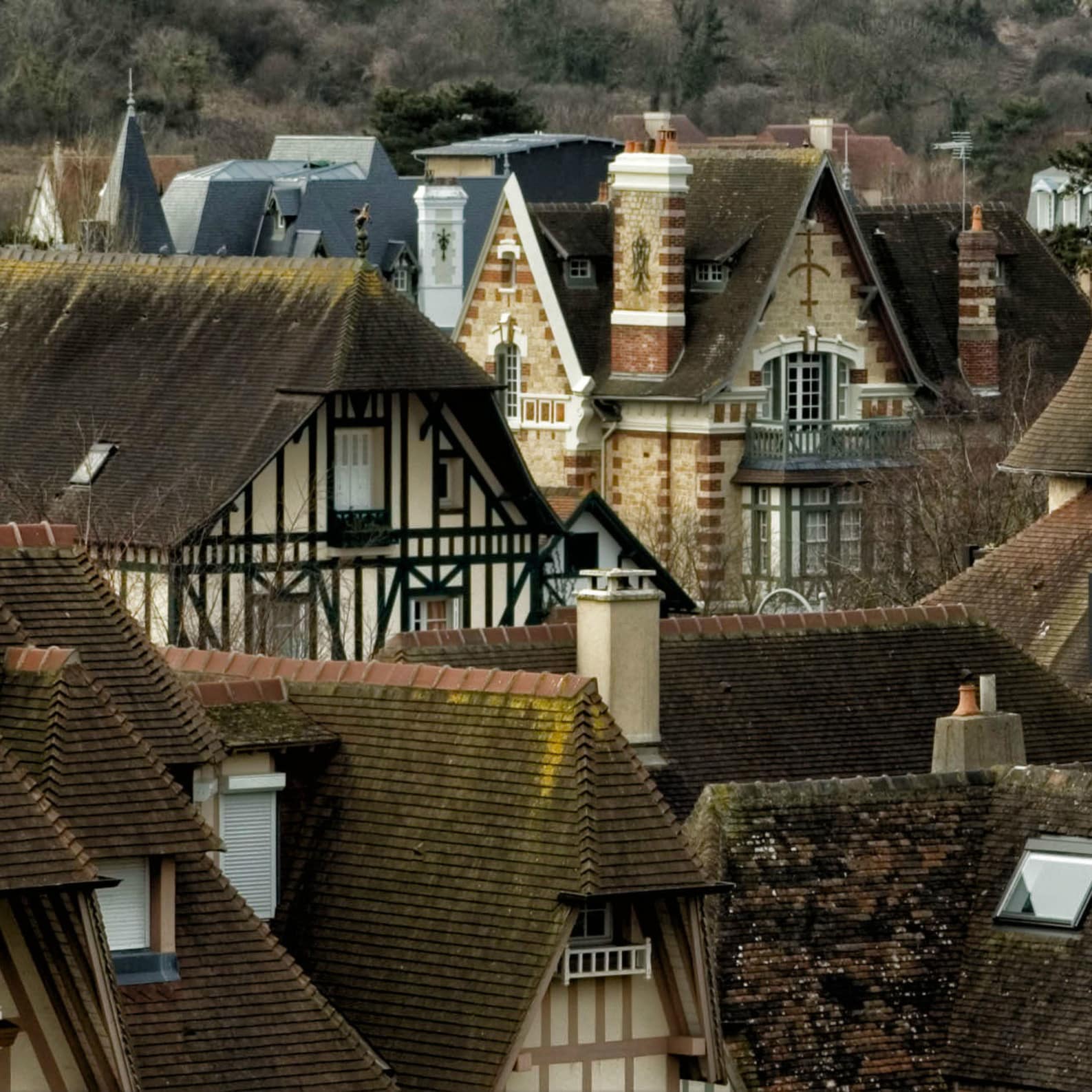 Toits de Deauville