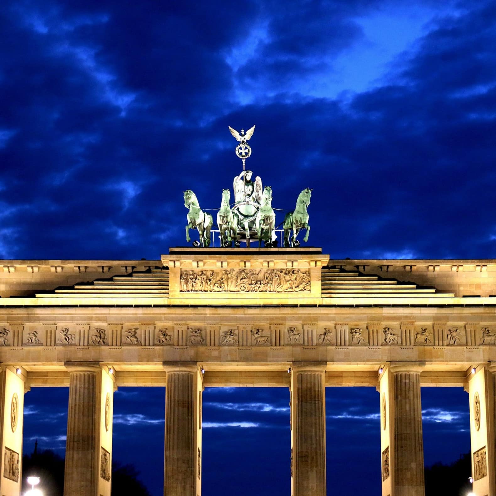 Porte de Brandebourg, Berlin, Allemagne