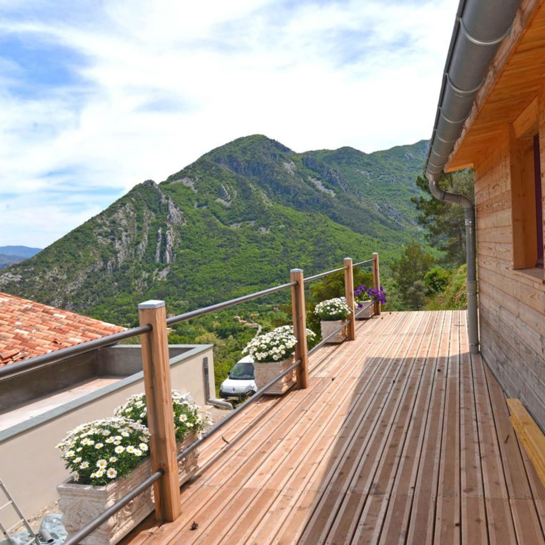 Chalet avec vue panoramique