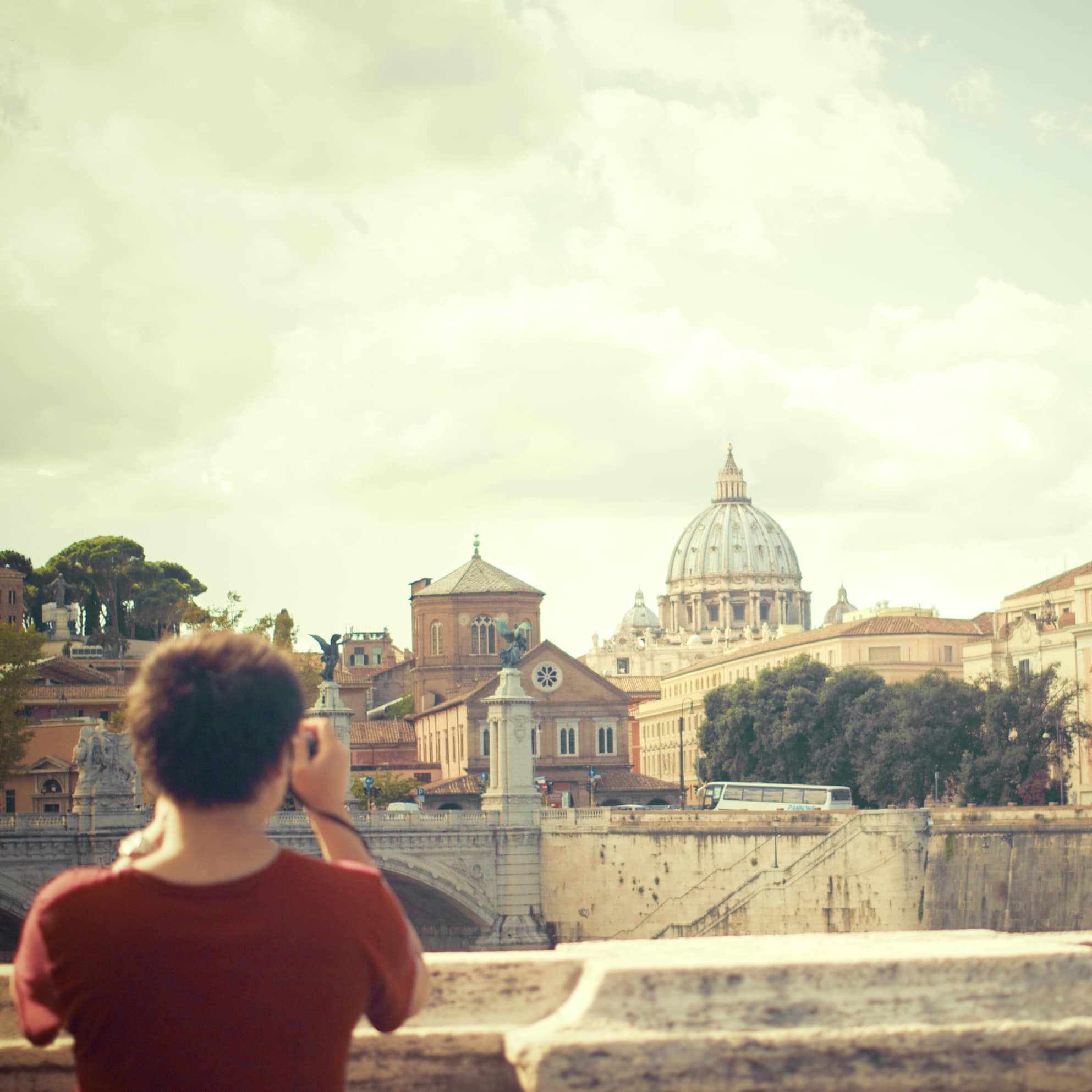 Vue sur le Vatican