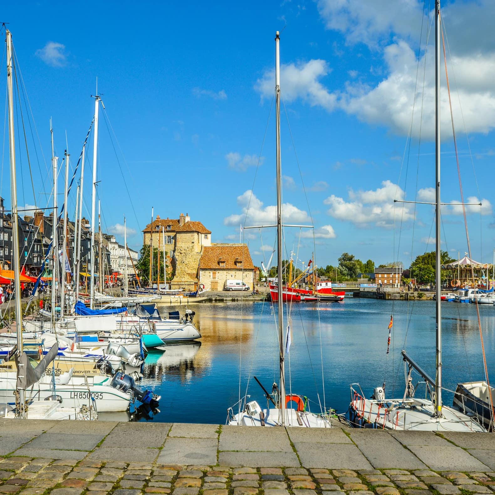 Vieux bassin d’Honfleur, France