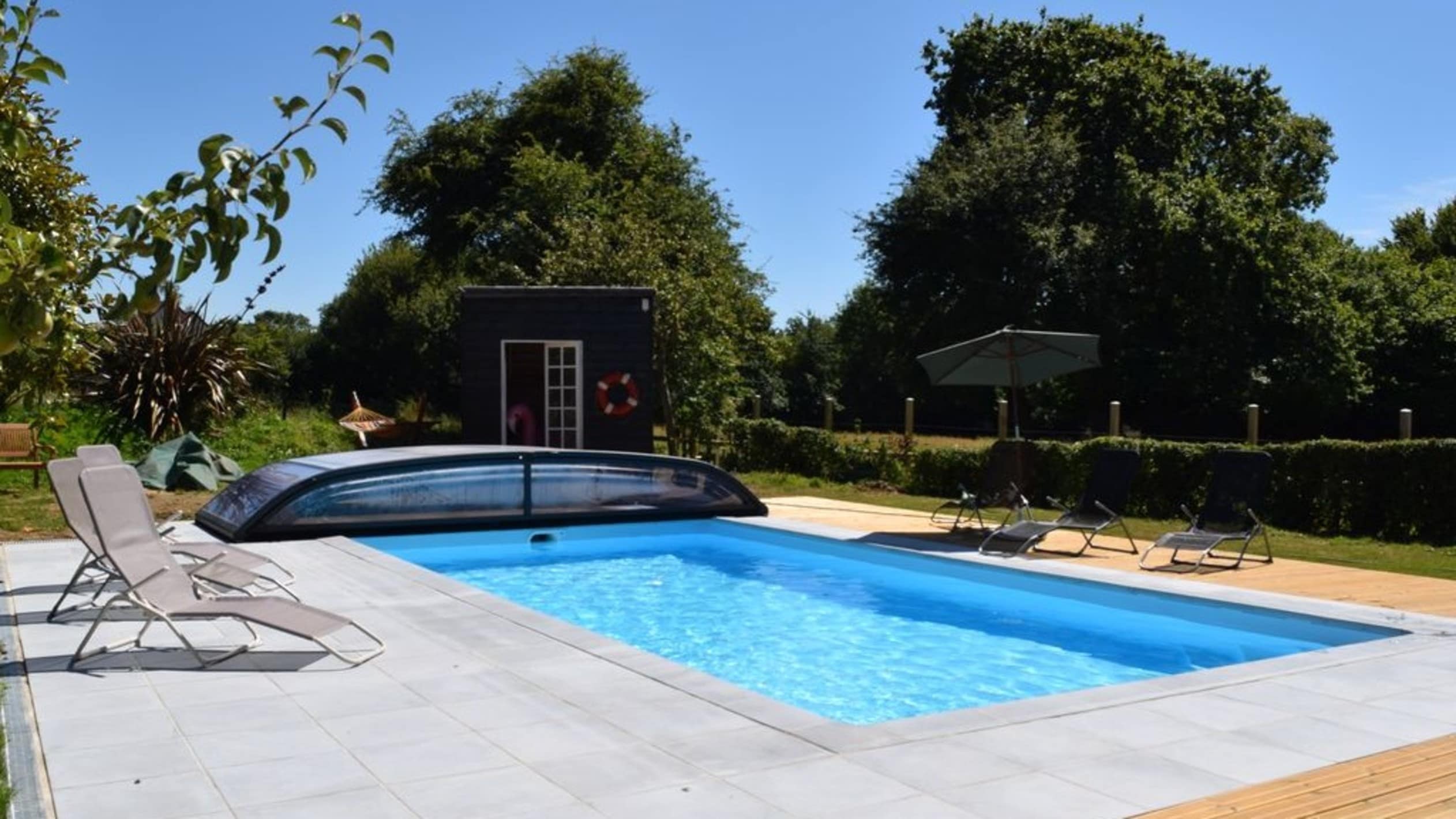 Profitez du confort d’un gîte avec piscine