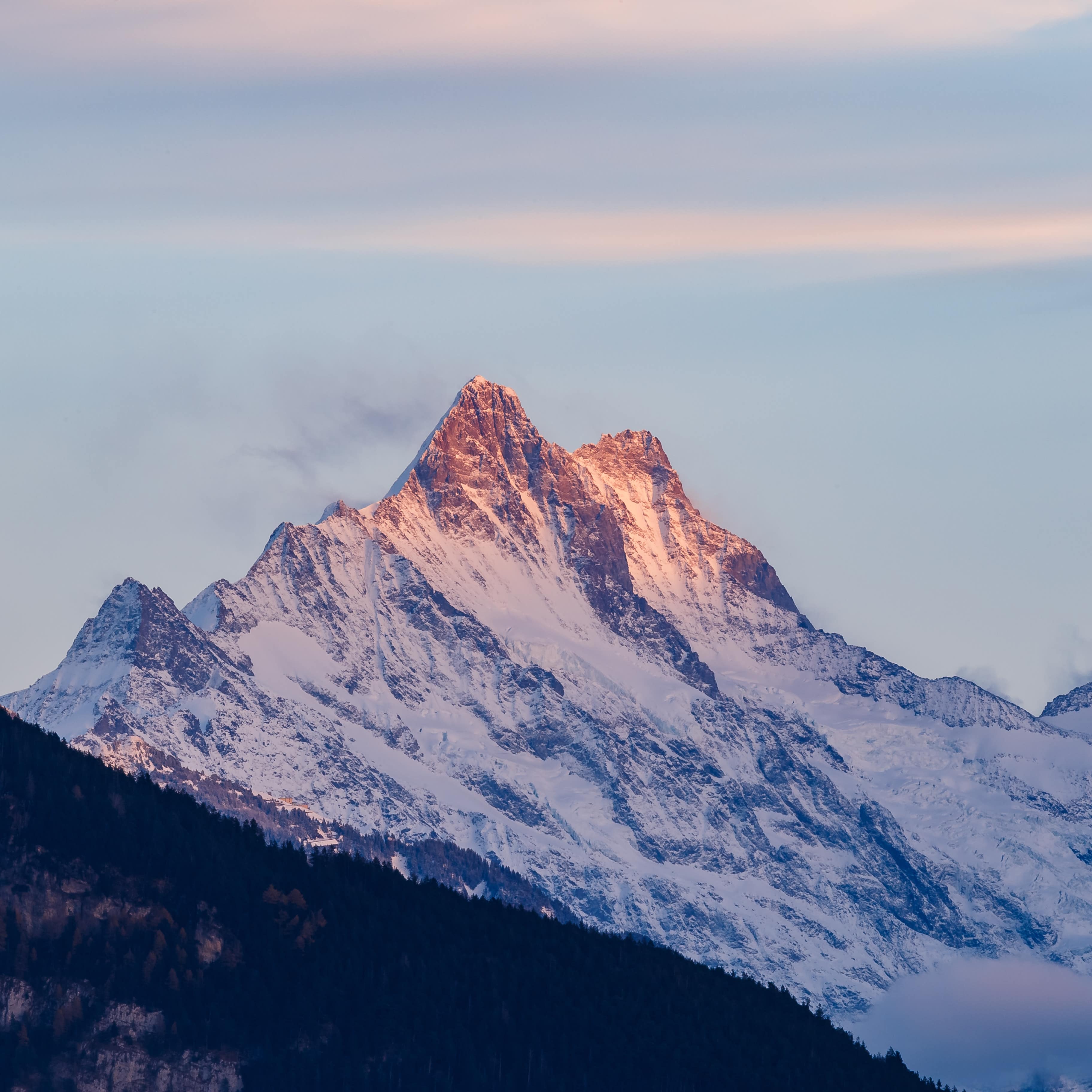 Vue sur les montagnes
