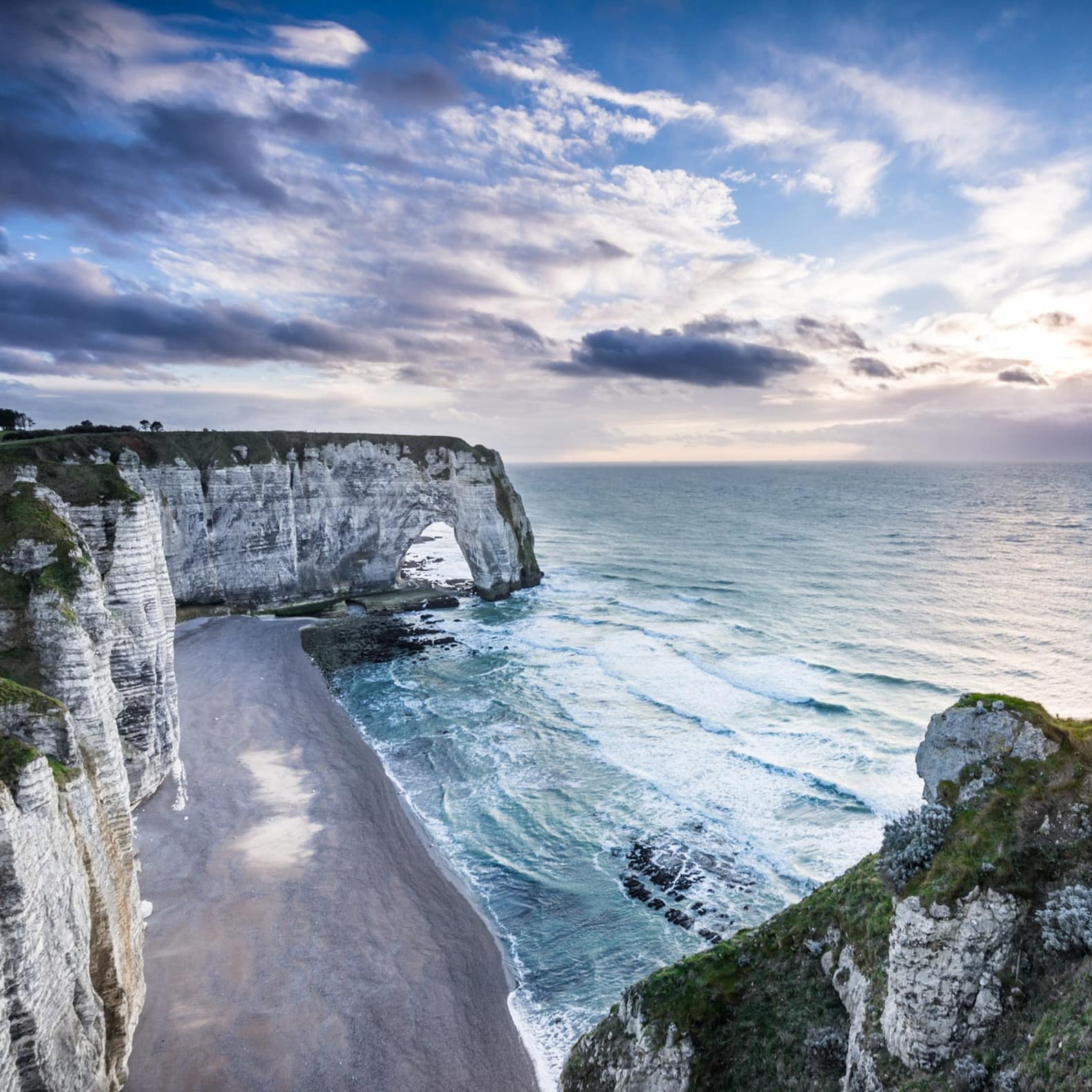 Falaises d’Etretat, Normandie, France