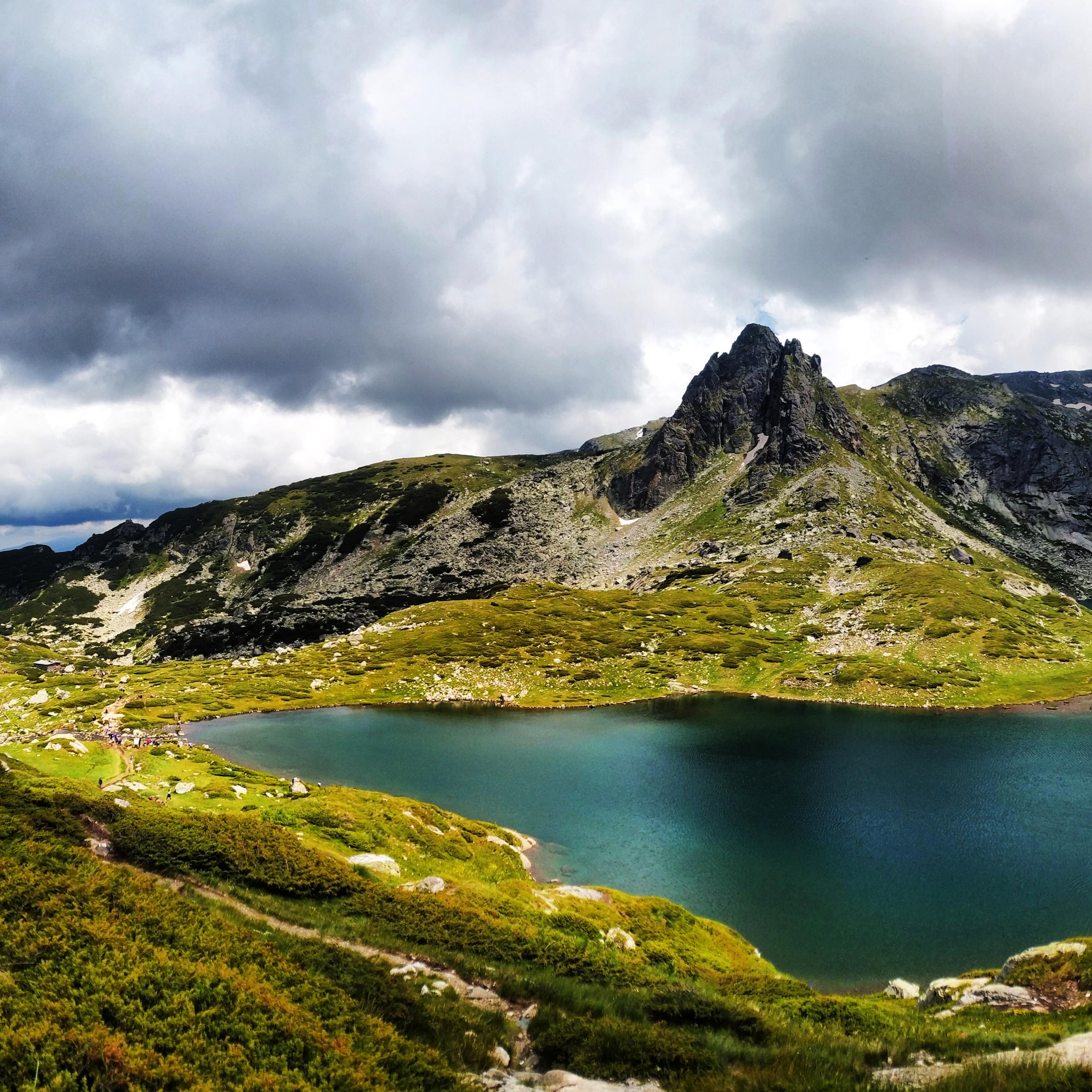 Un lac en Bulgarie