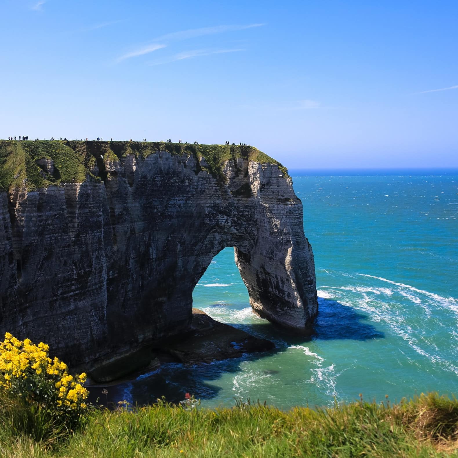 Falaise d’Étretat, Normandie, France