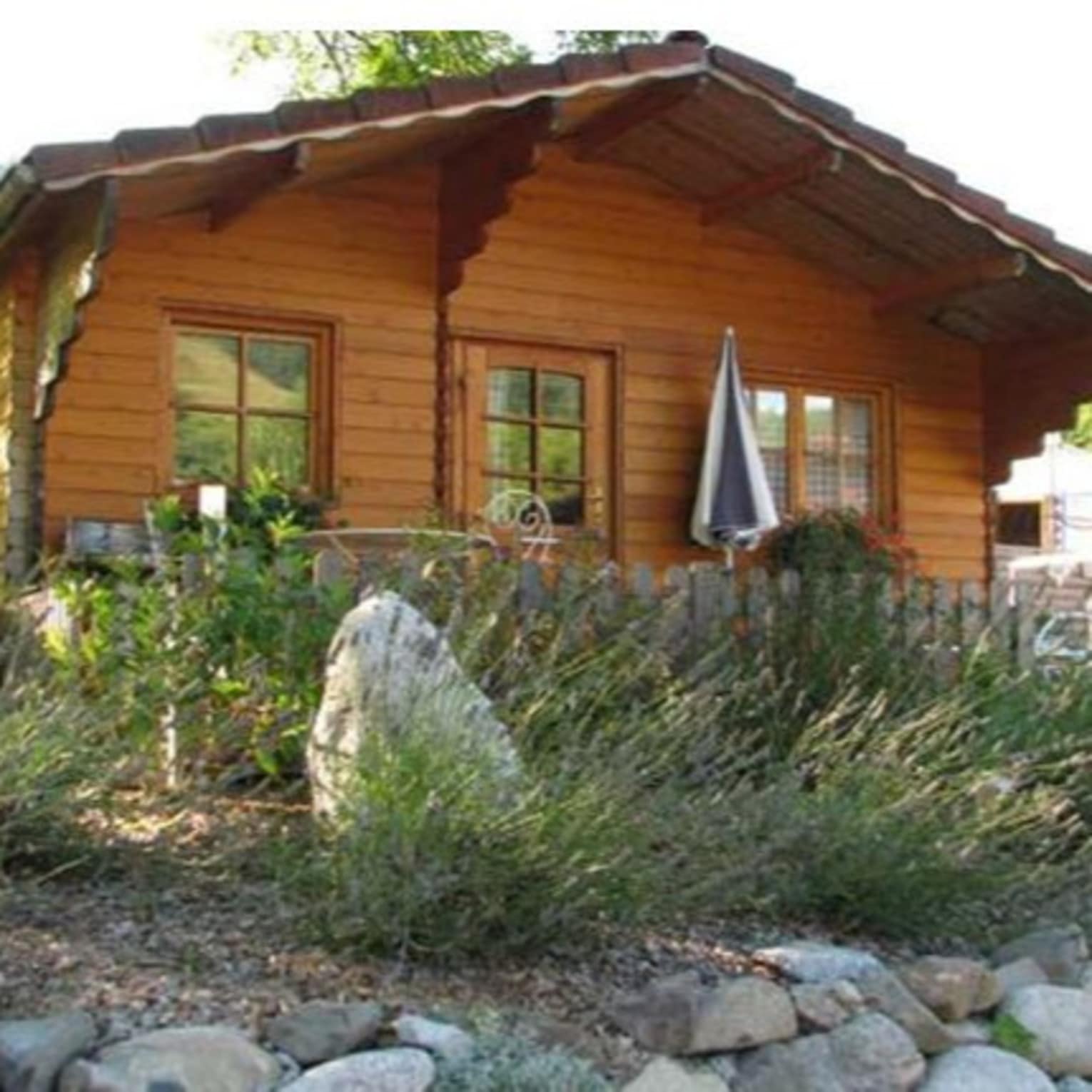 Chalet avec jacuzzi à la ferme 