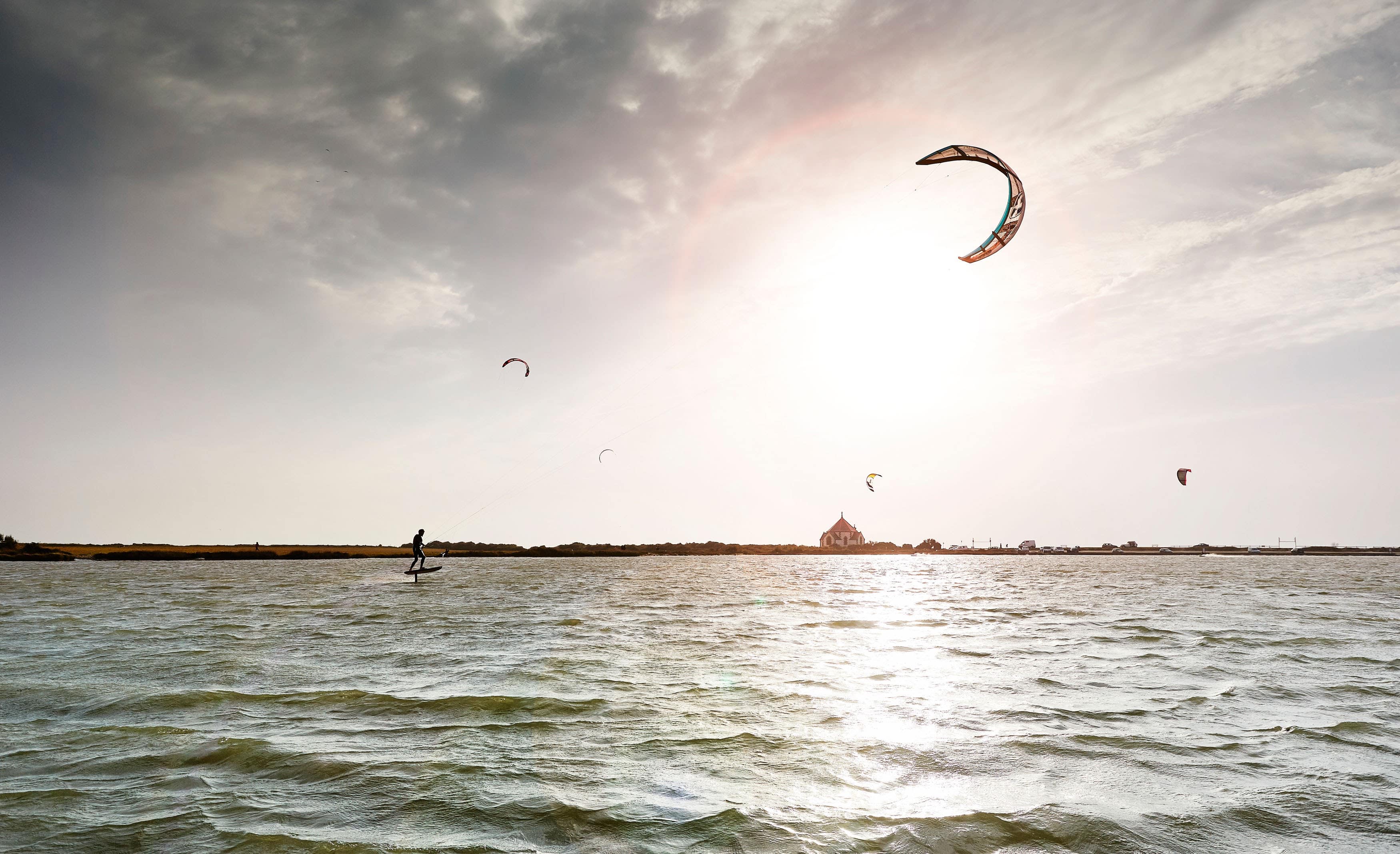 kite-surf presqu'ile de rhuys