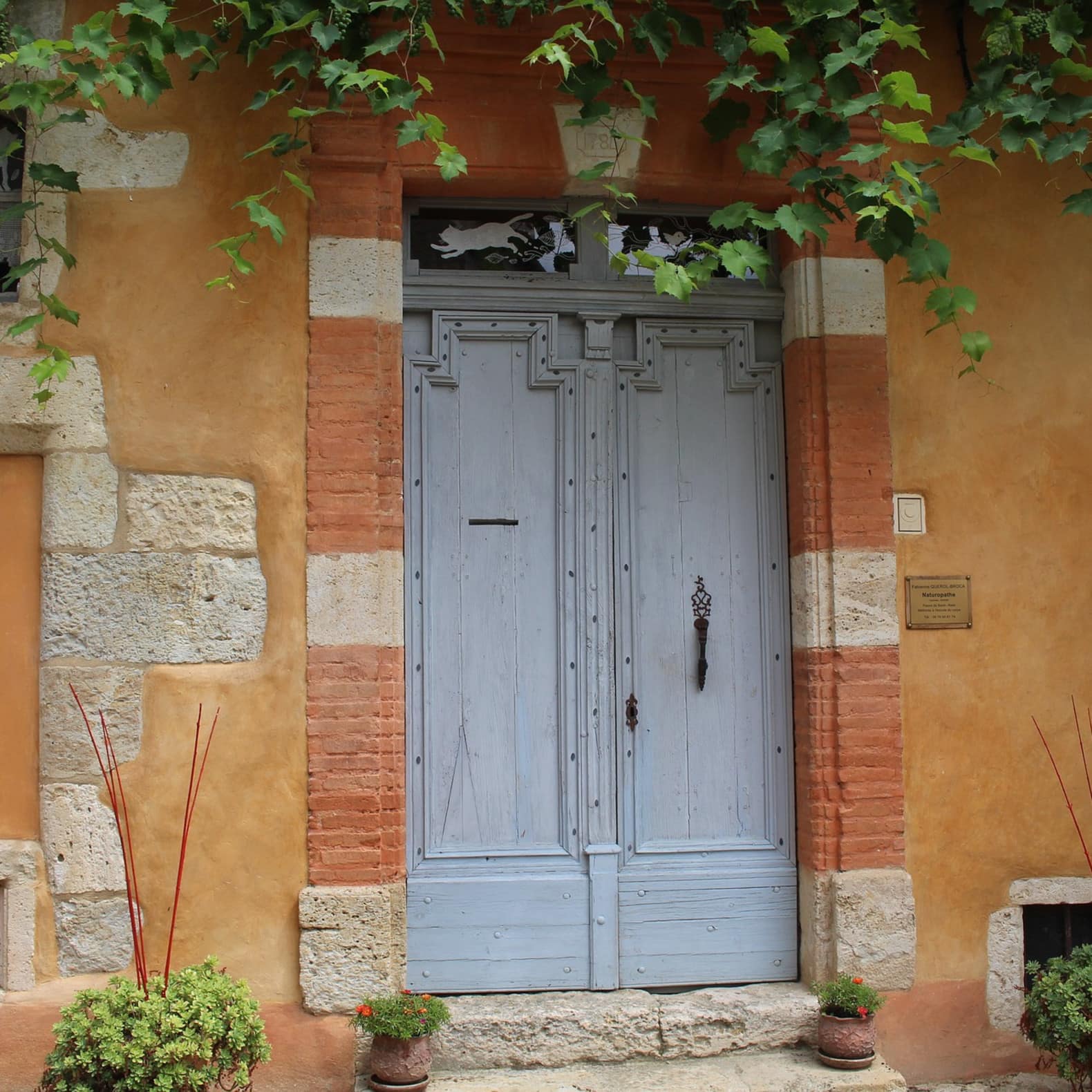 Une maison villageoise typique du Gers