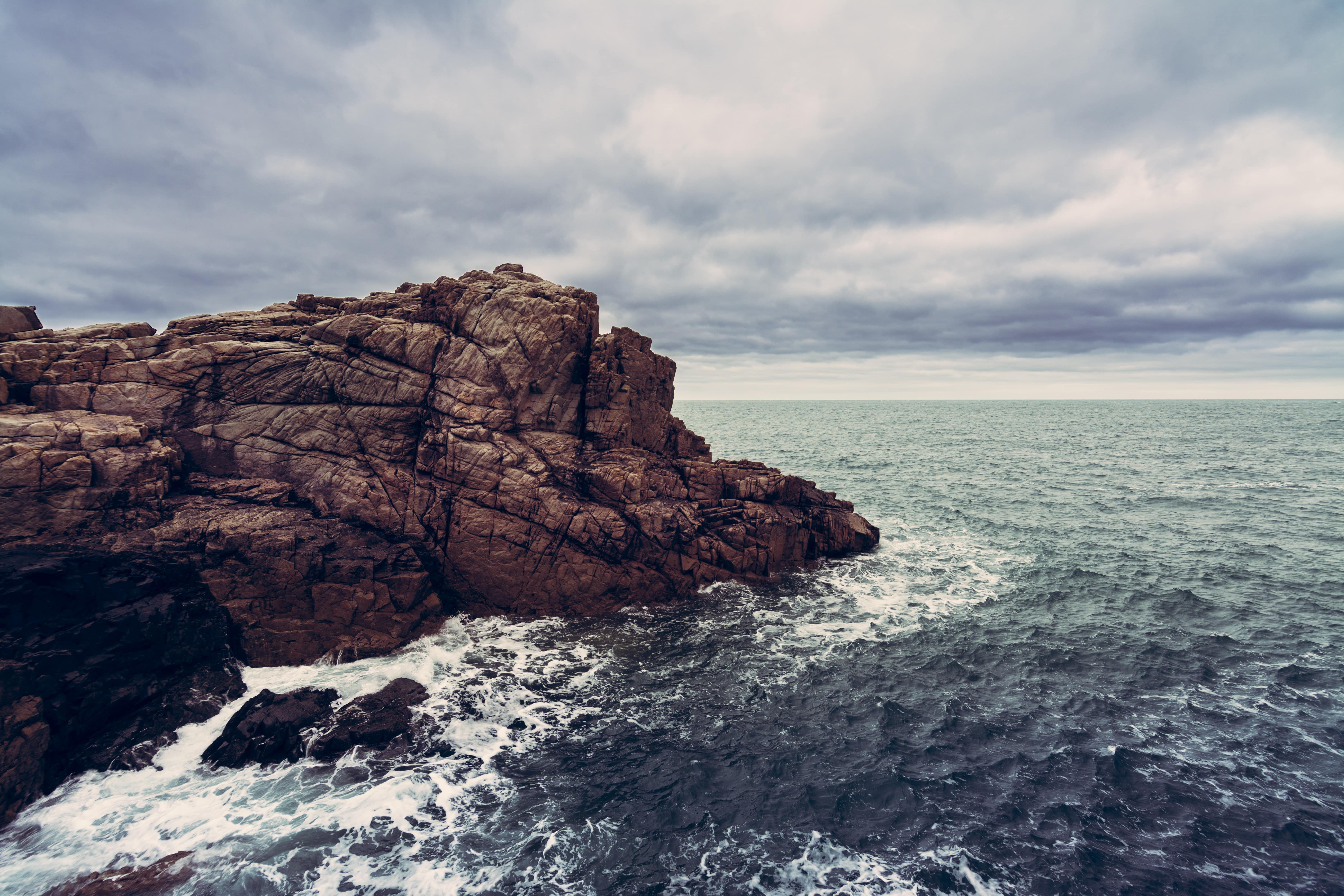 Le Gouffre, Plougrescant, Bretagne, France, STOCK