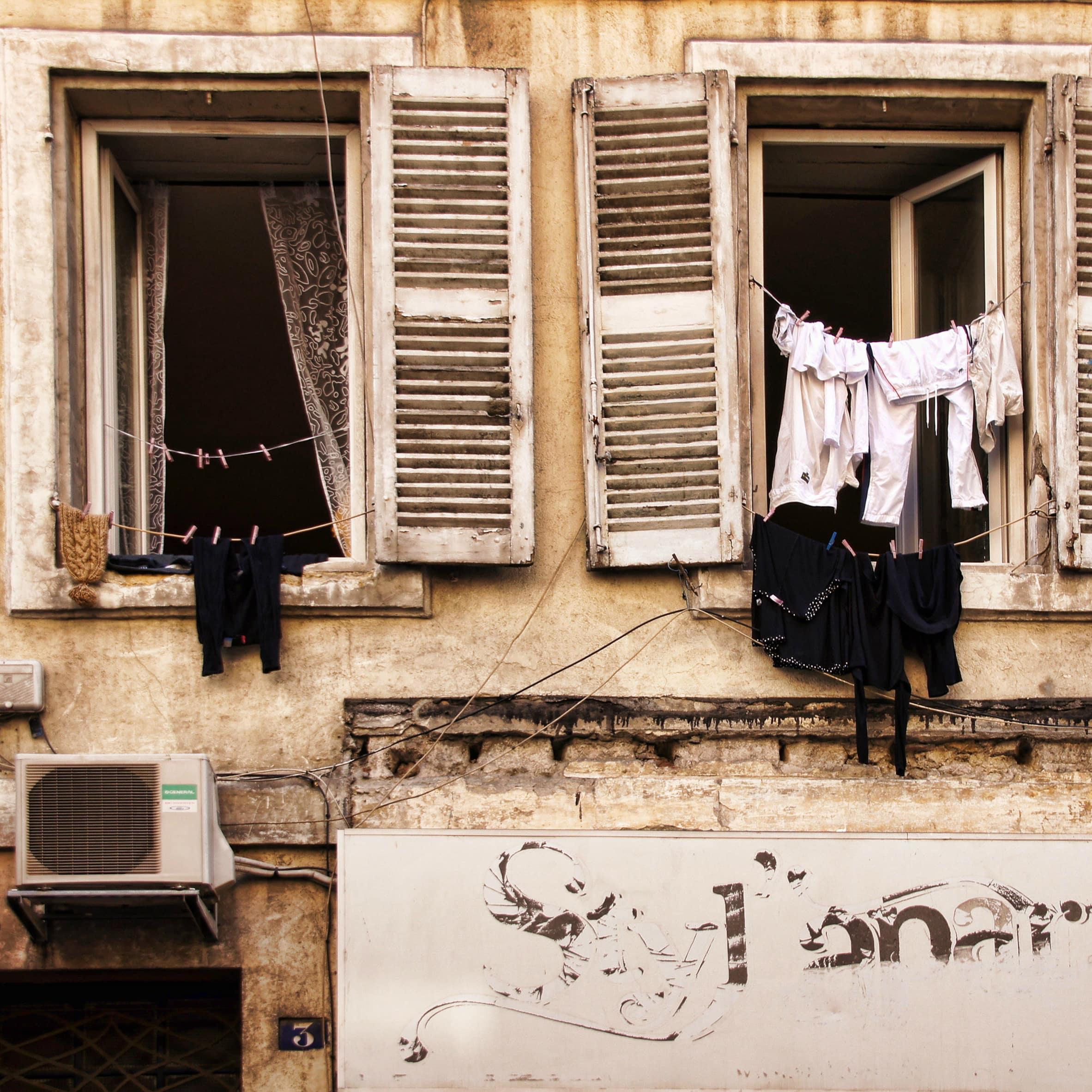 Dans les rues de Marseille