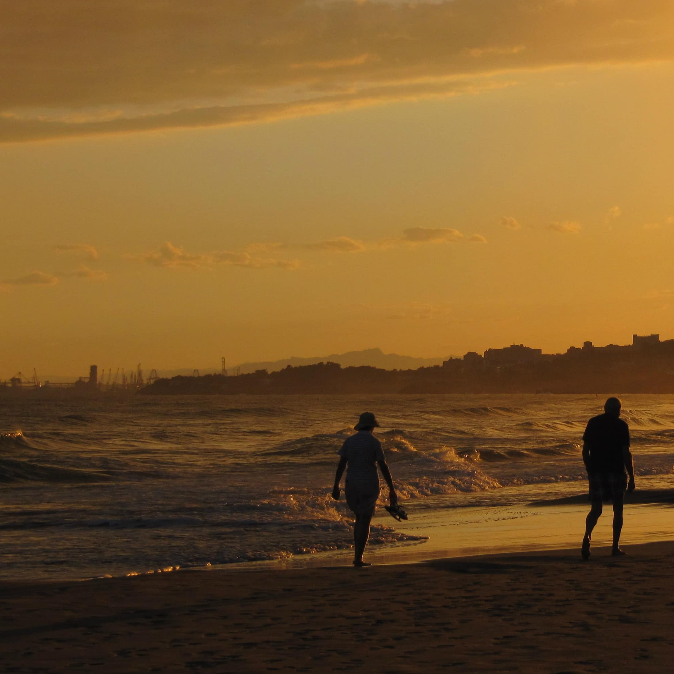 Couple sur la plage