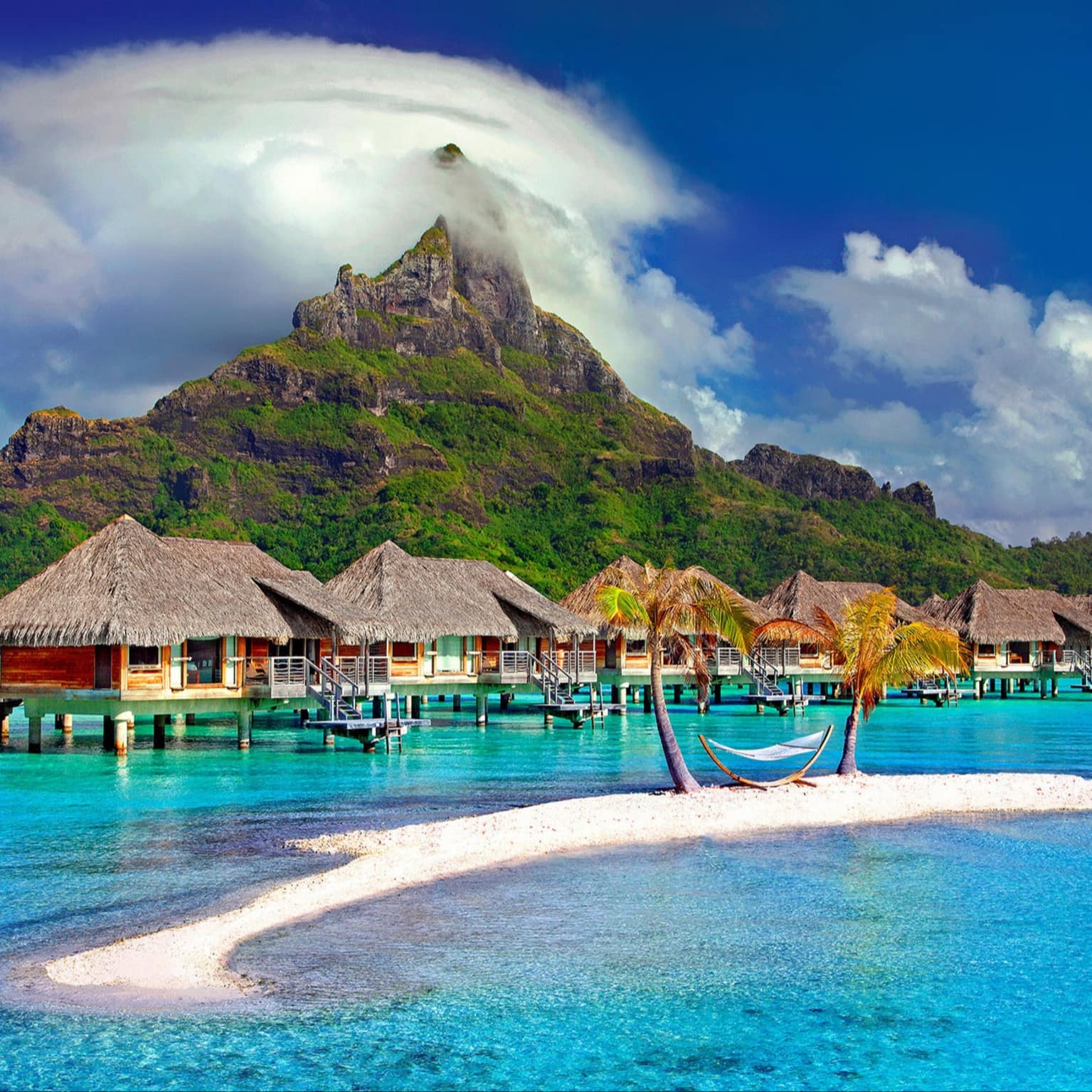 Bora-Bora, en Polynésie française