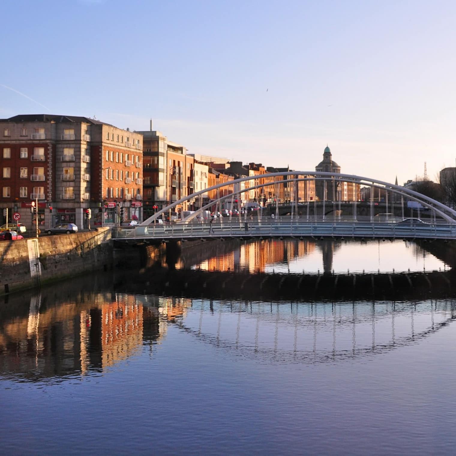 Dublin et ses promenades le long de la Liffey