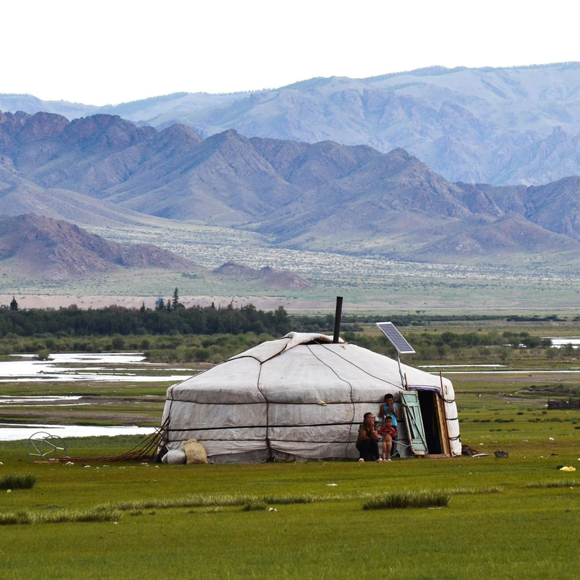 Yourte en Mongolie