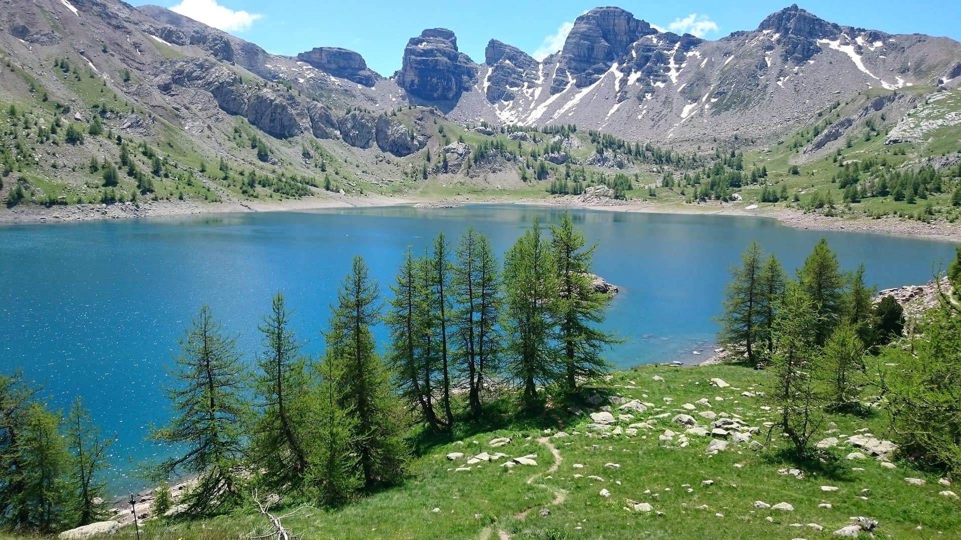 Lac d’Allos, image par Regine Descamps de Pixabay 