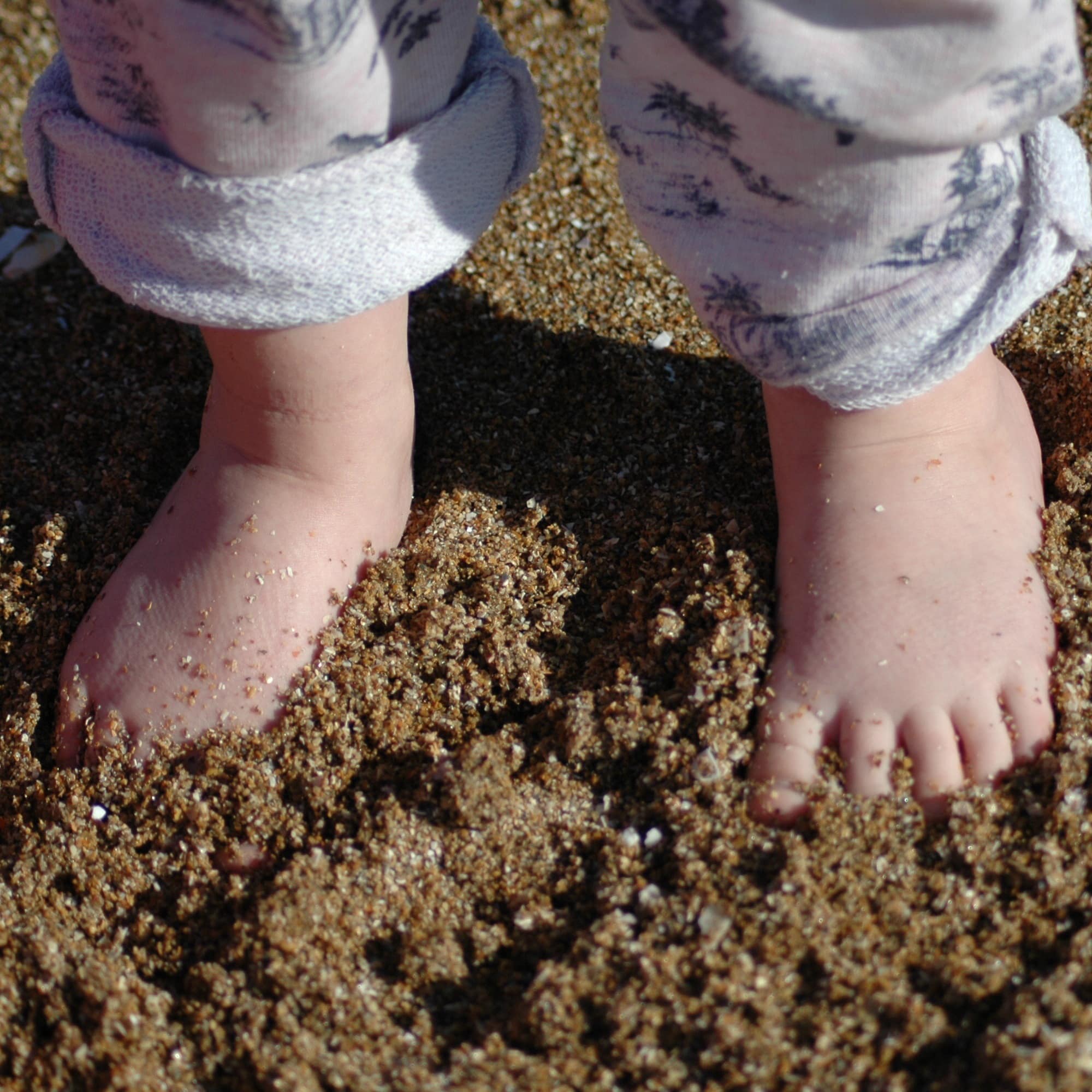 Pieds nus sur les plages de Deauville