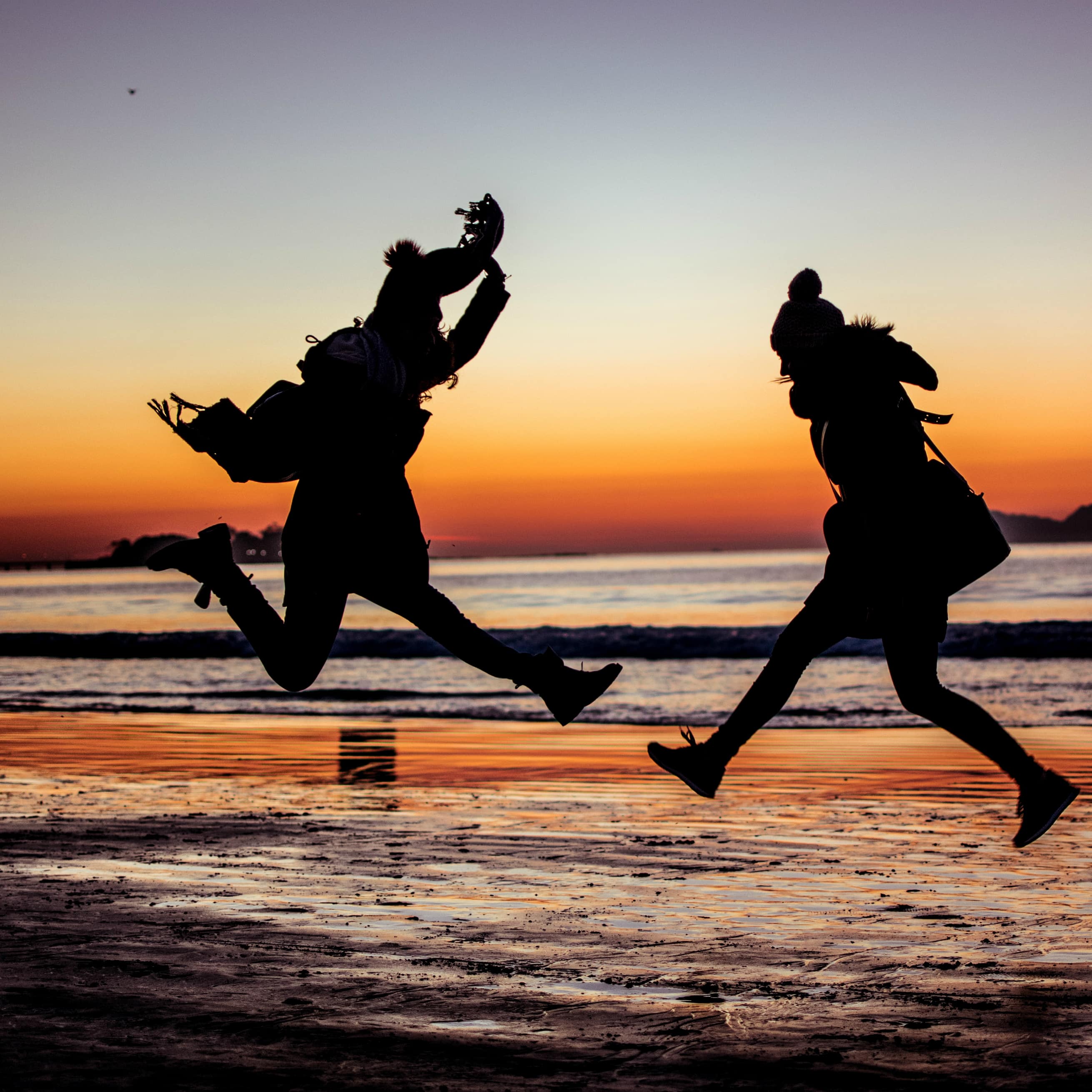 Bonheur sur la plage