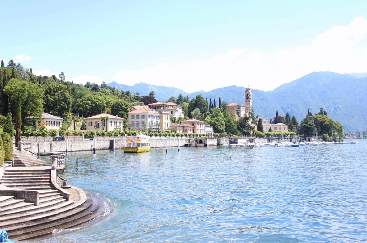A snapshot of Lake Como, Italy