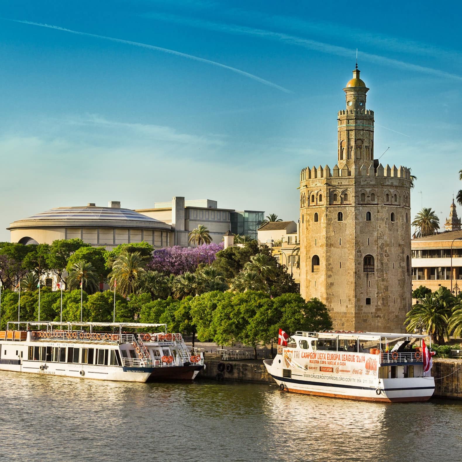 Séville : La Tour de l’Or, sur la Guadalquivir