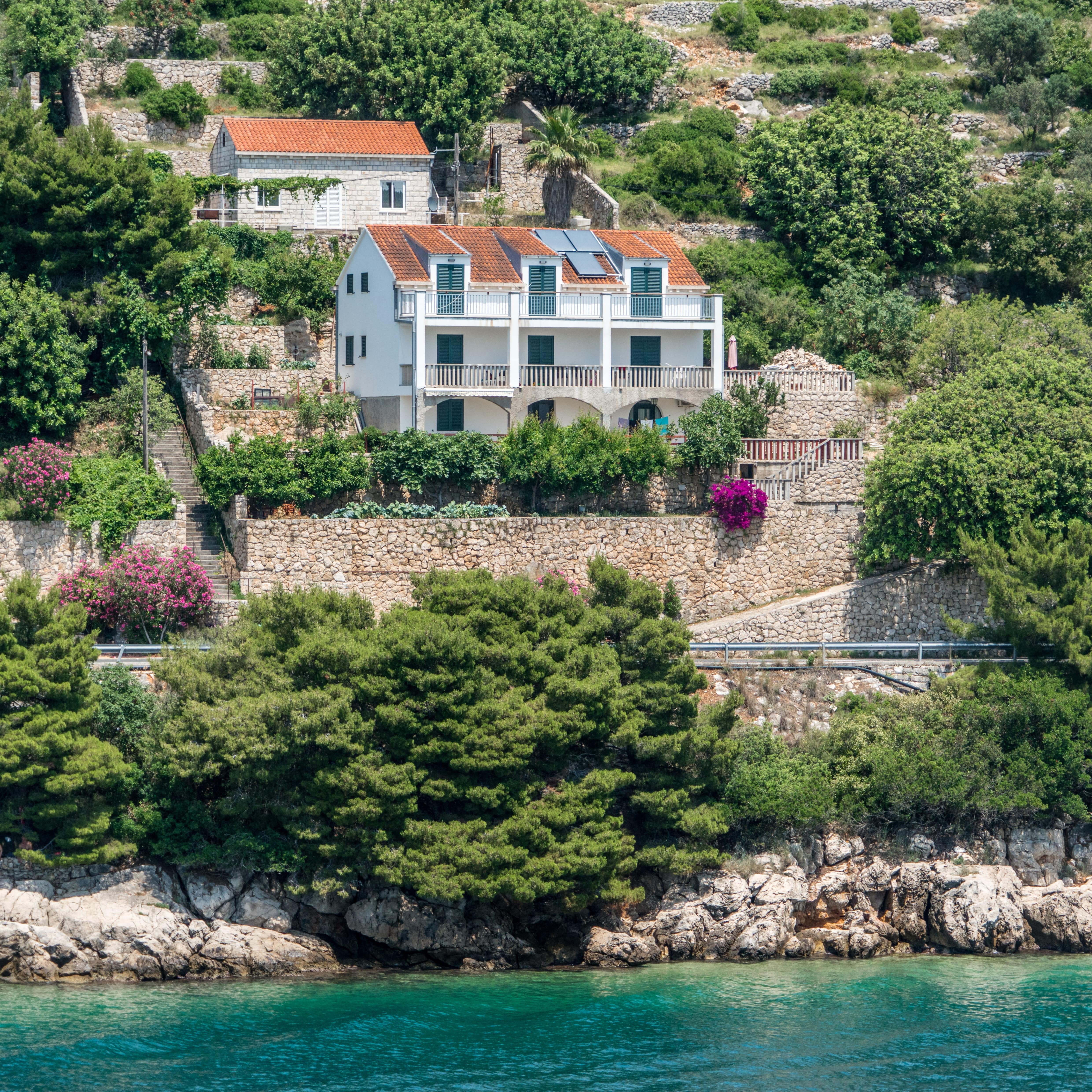 Grande maison en bord de mer, Croatie, location maison bord de mer
