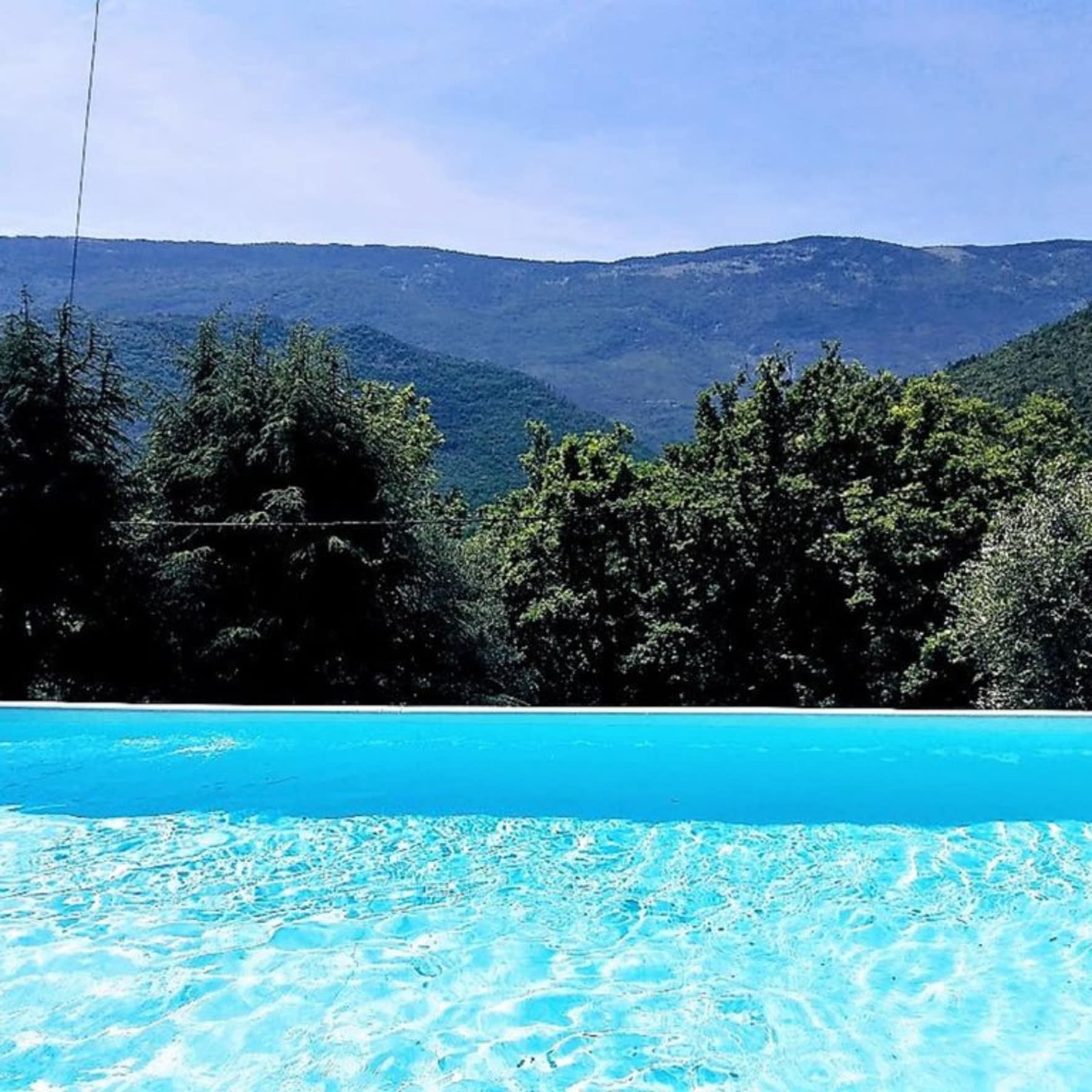Piscine avec vue