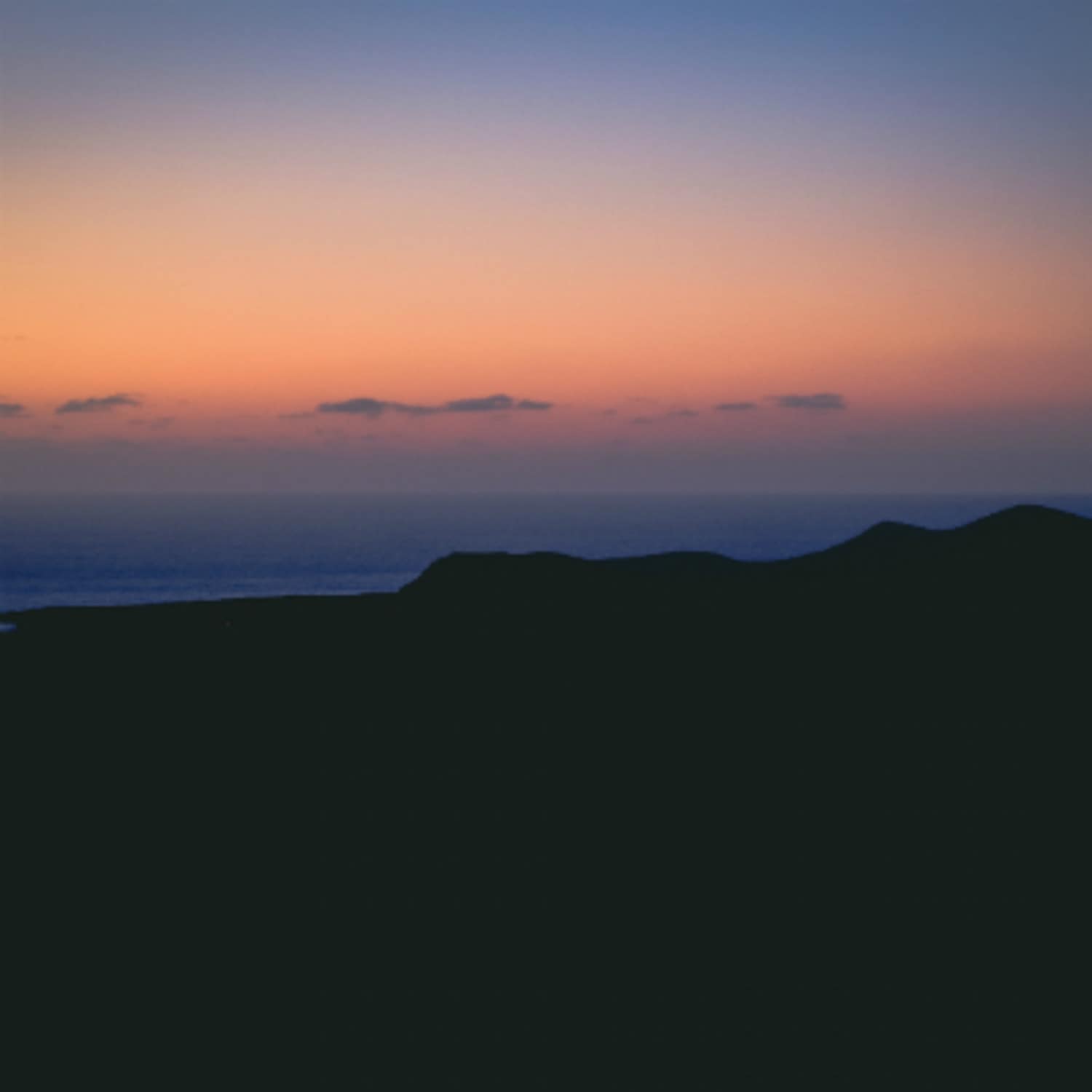 Coucher de soleil sur les Canaries