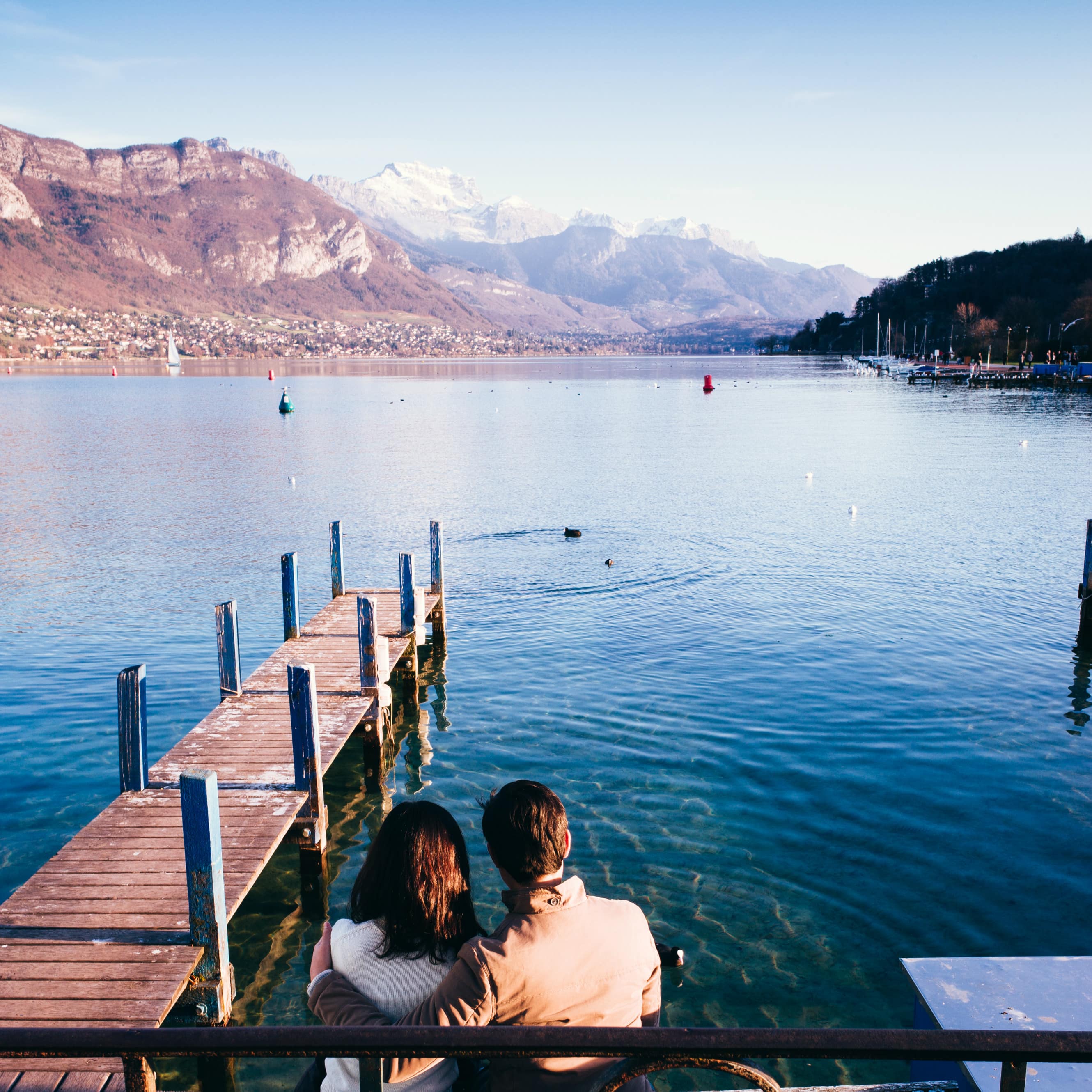 Bord du lac d’Annecy