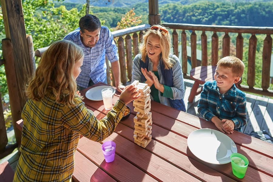 Family garden games