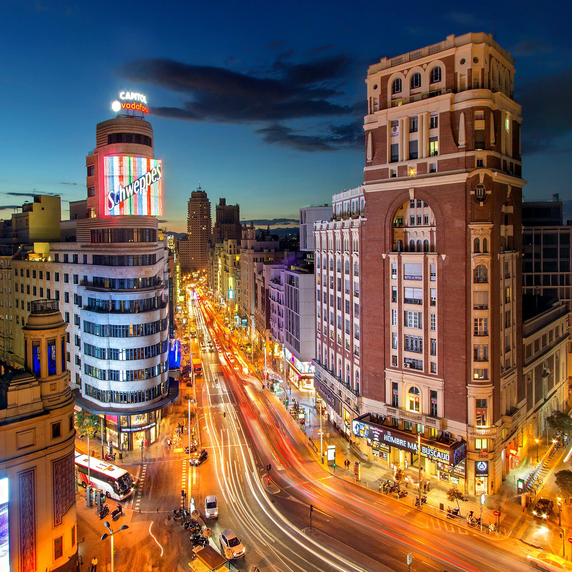 Plaza Del Callao Madrid Gran Via
