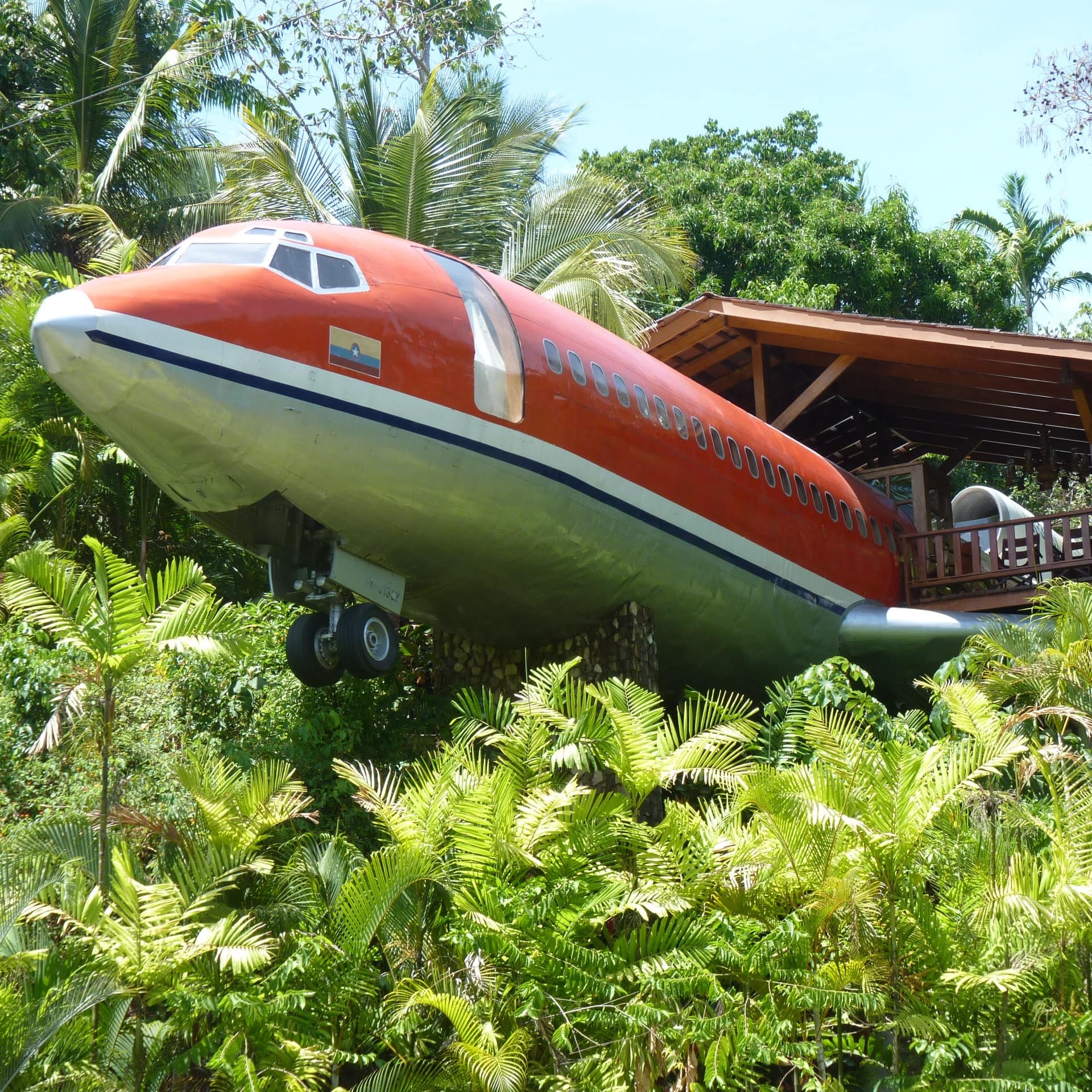 Un avion transformé en hôtel