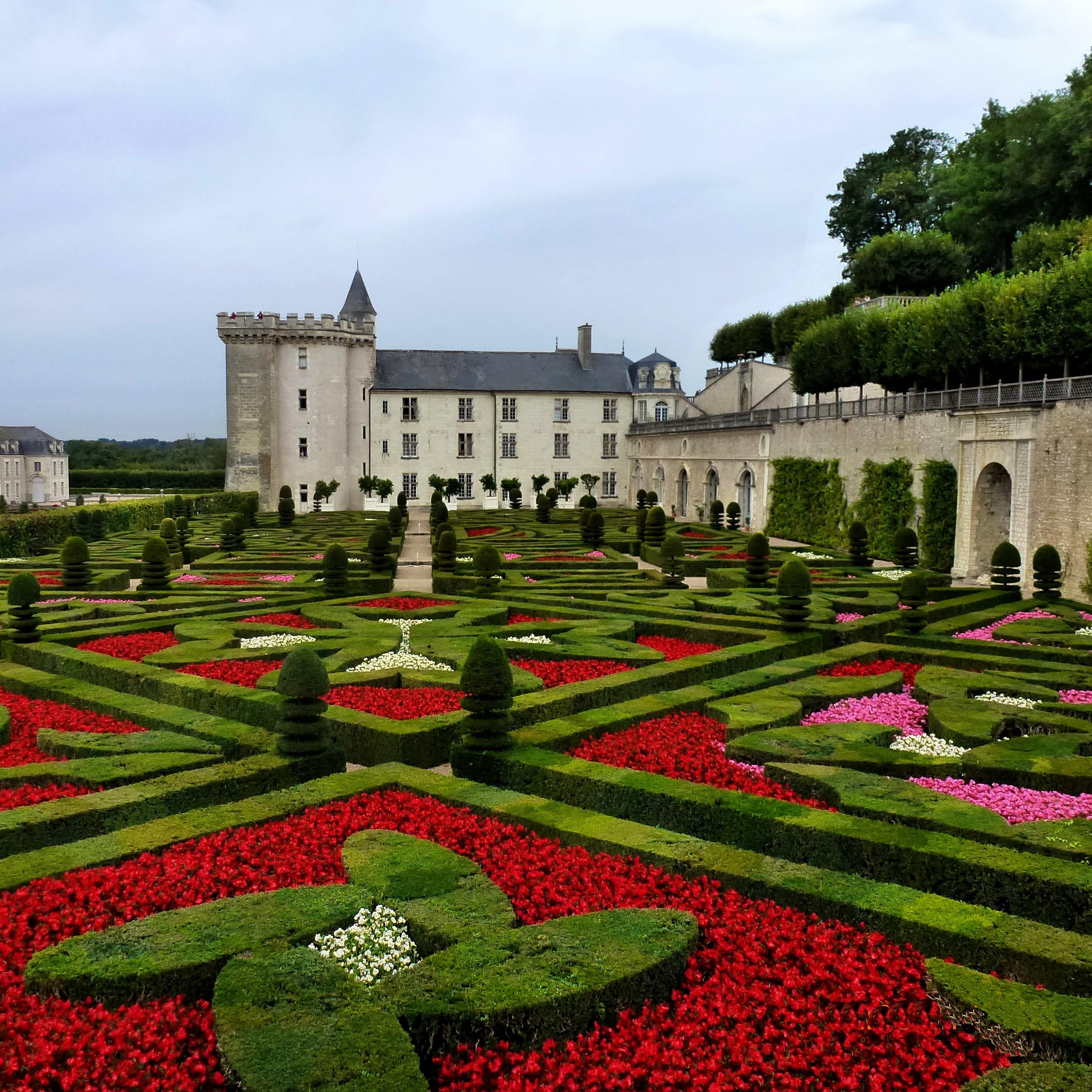 Les jardins renaissance du château de Villandry sont une pure merveille