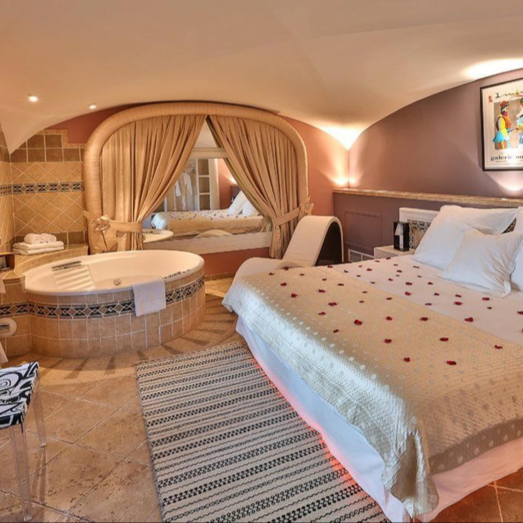 Suite avec jacuzzi à Bastia