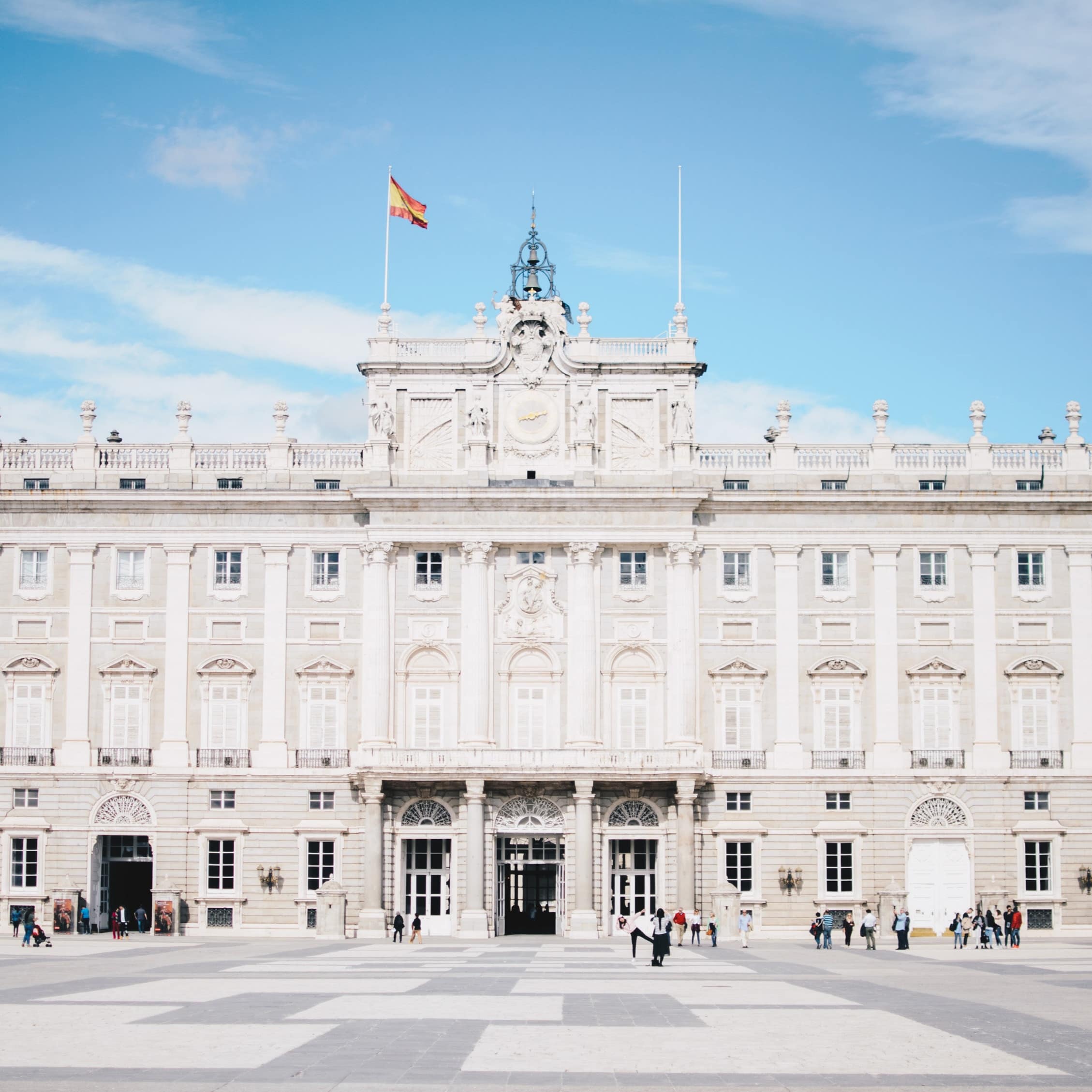 Palais royal de Madrid, Espagne