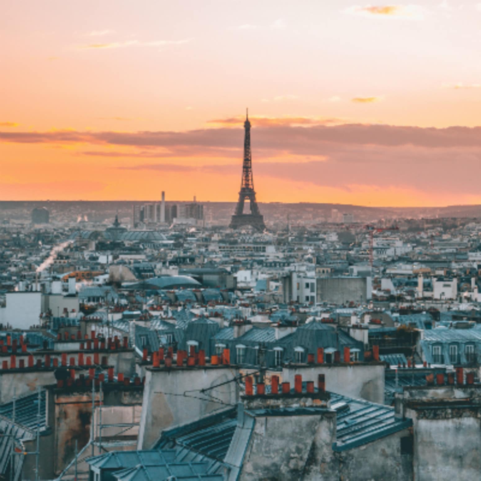 Vue sur les toits de Paris