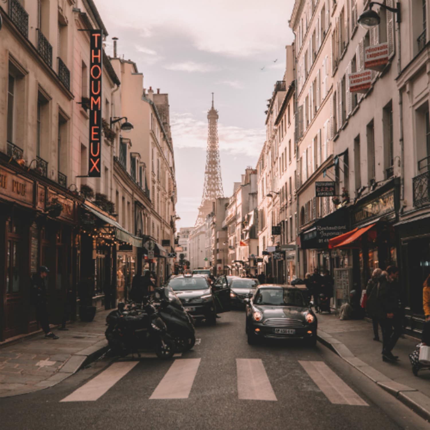 Les rues de Paris à la rentrée