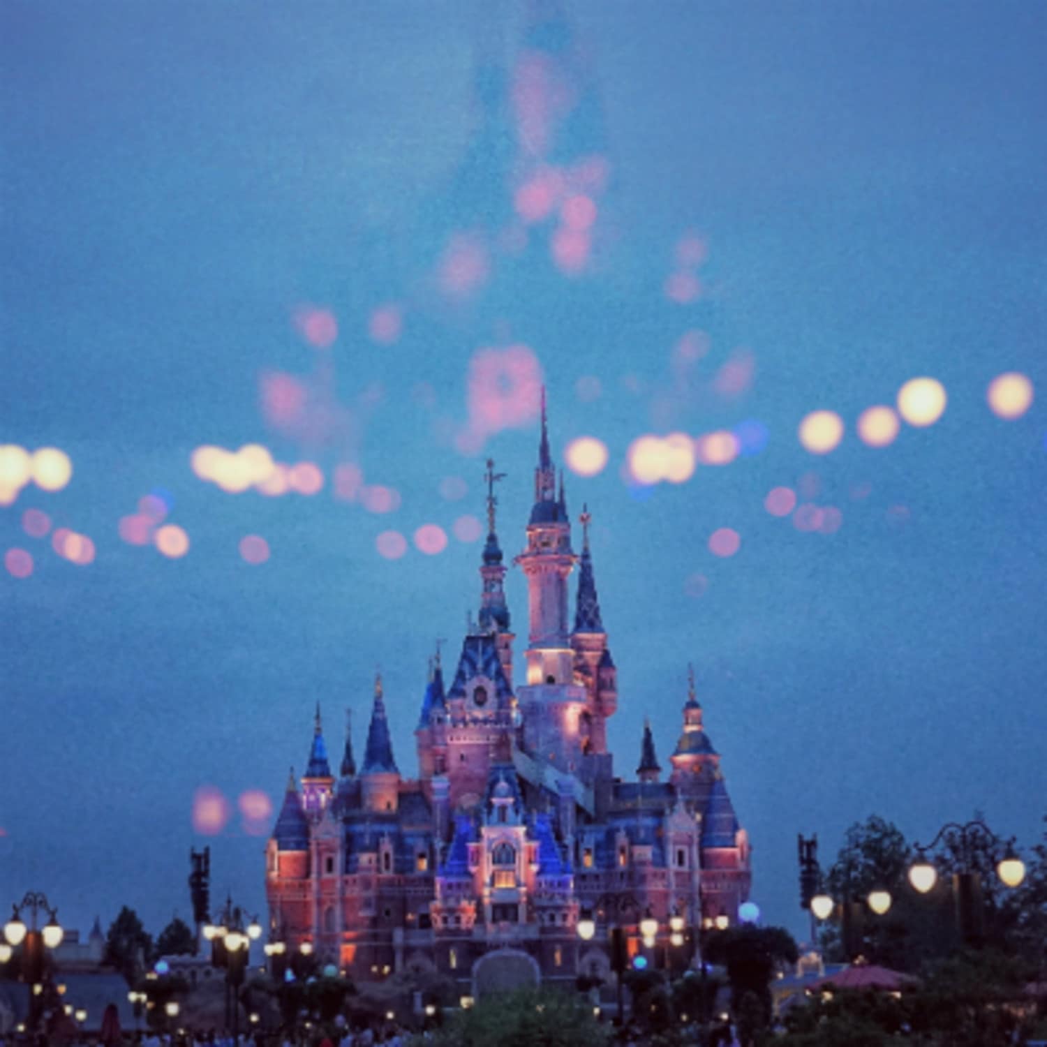 Le Nouvel An dans un parc d'attractions