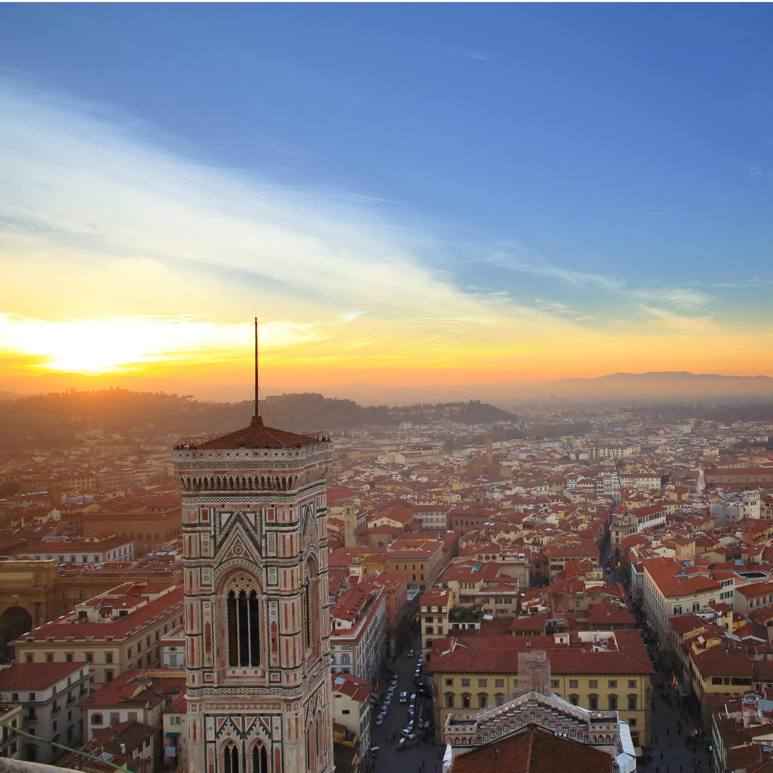 Vue panoramique de Florence