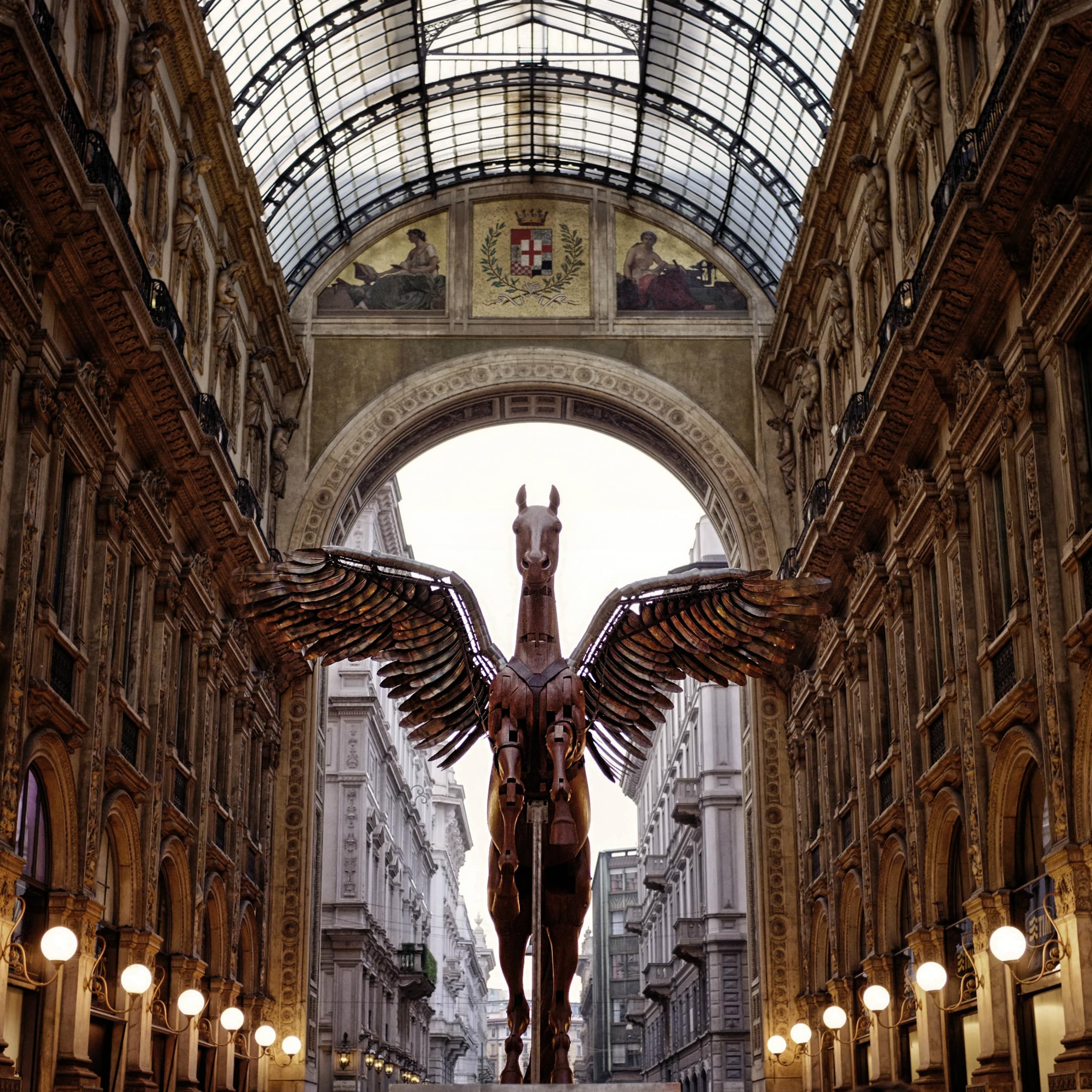 Statue Pegasus Milan
