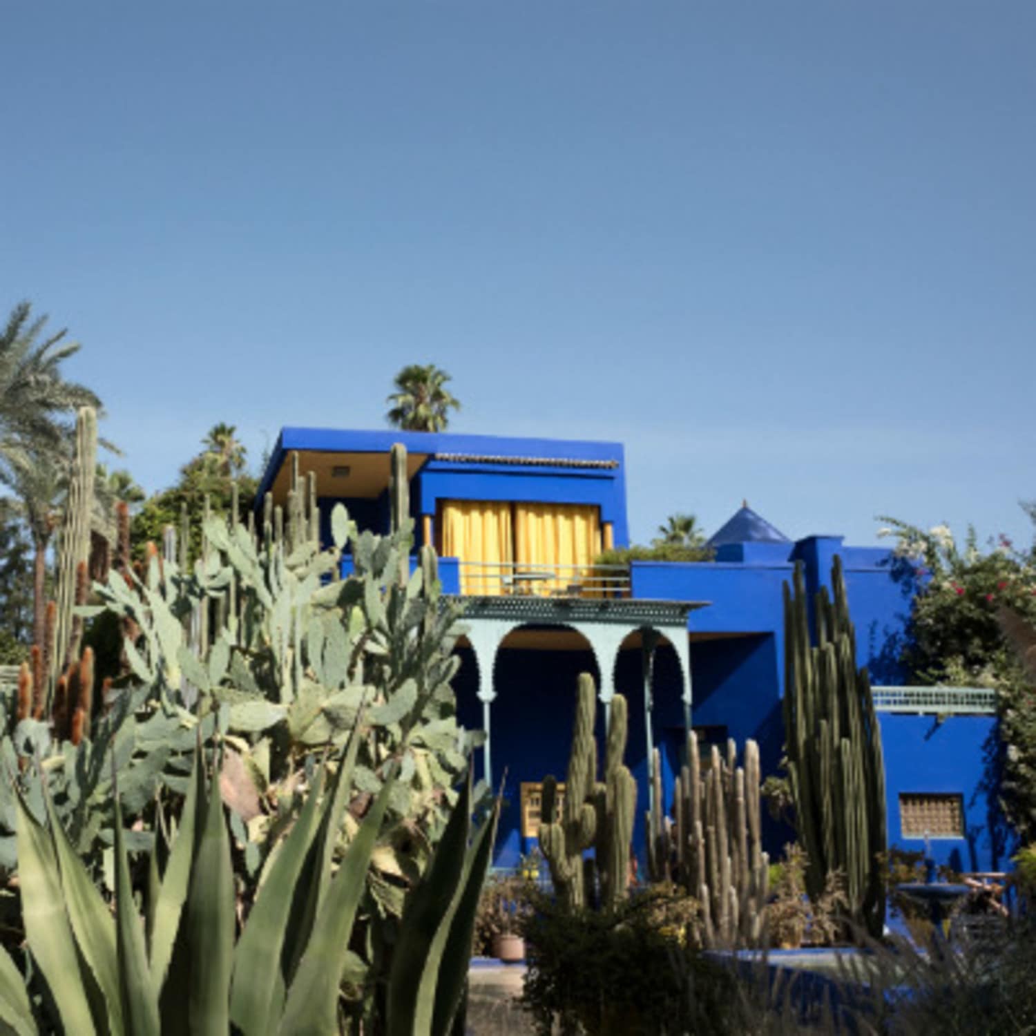 Maison colorée à Marrakech